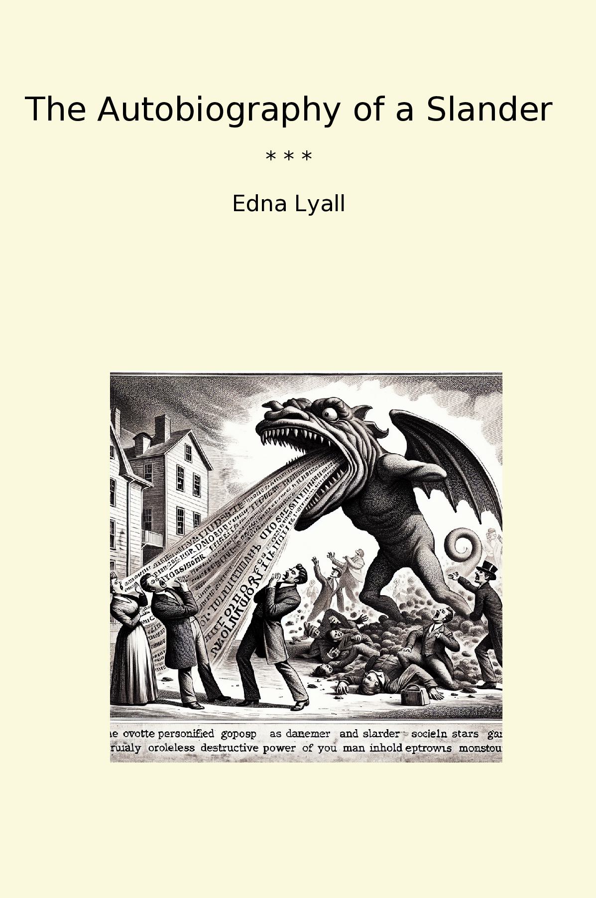 The Autobiography of a Slander