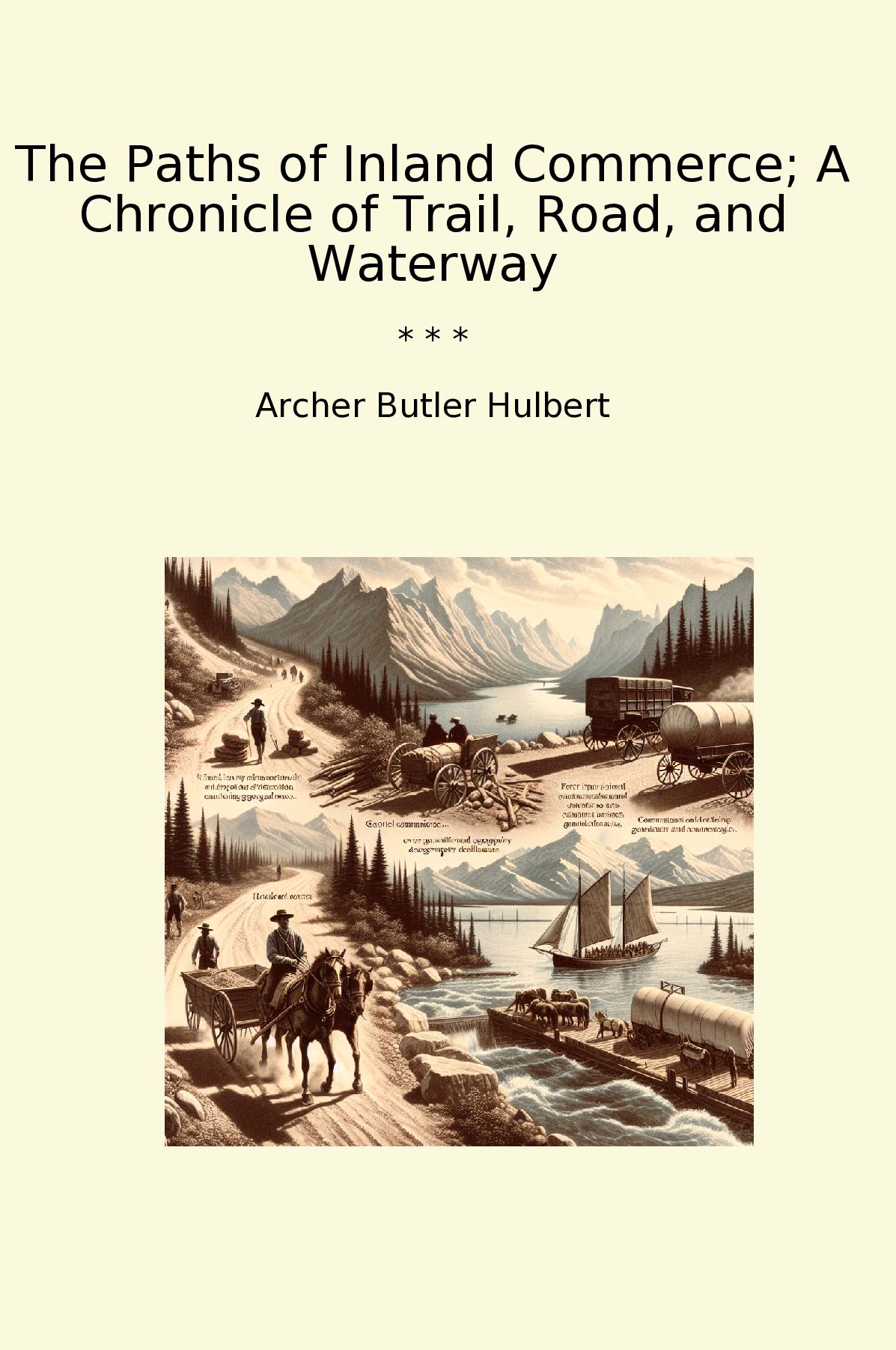 The Paths of Inland Commerce; A Chronicle of Trail, Road, and Waterway