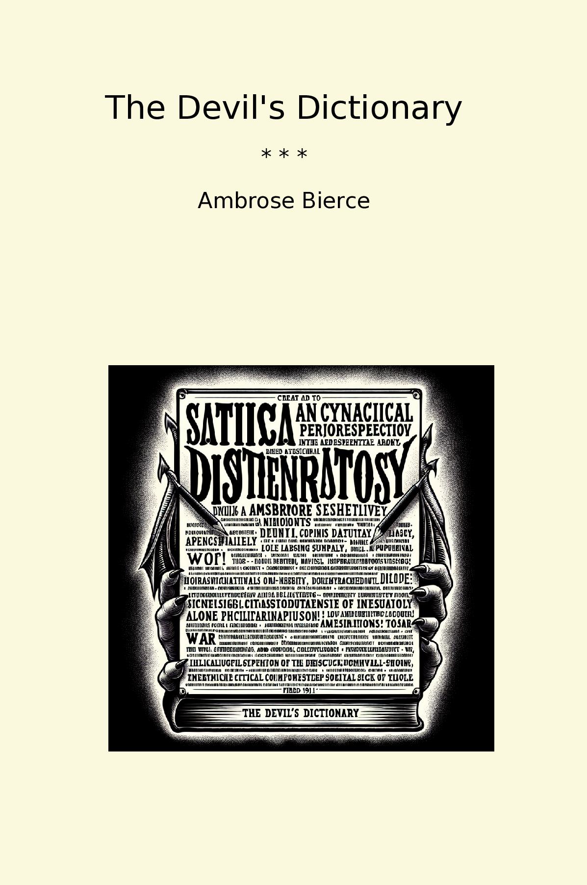 The Devil's Dictionary