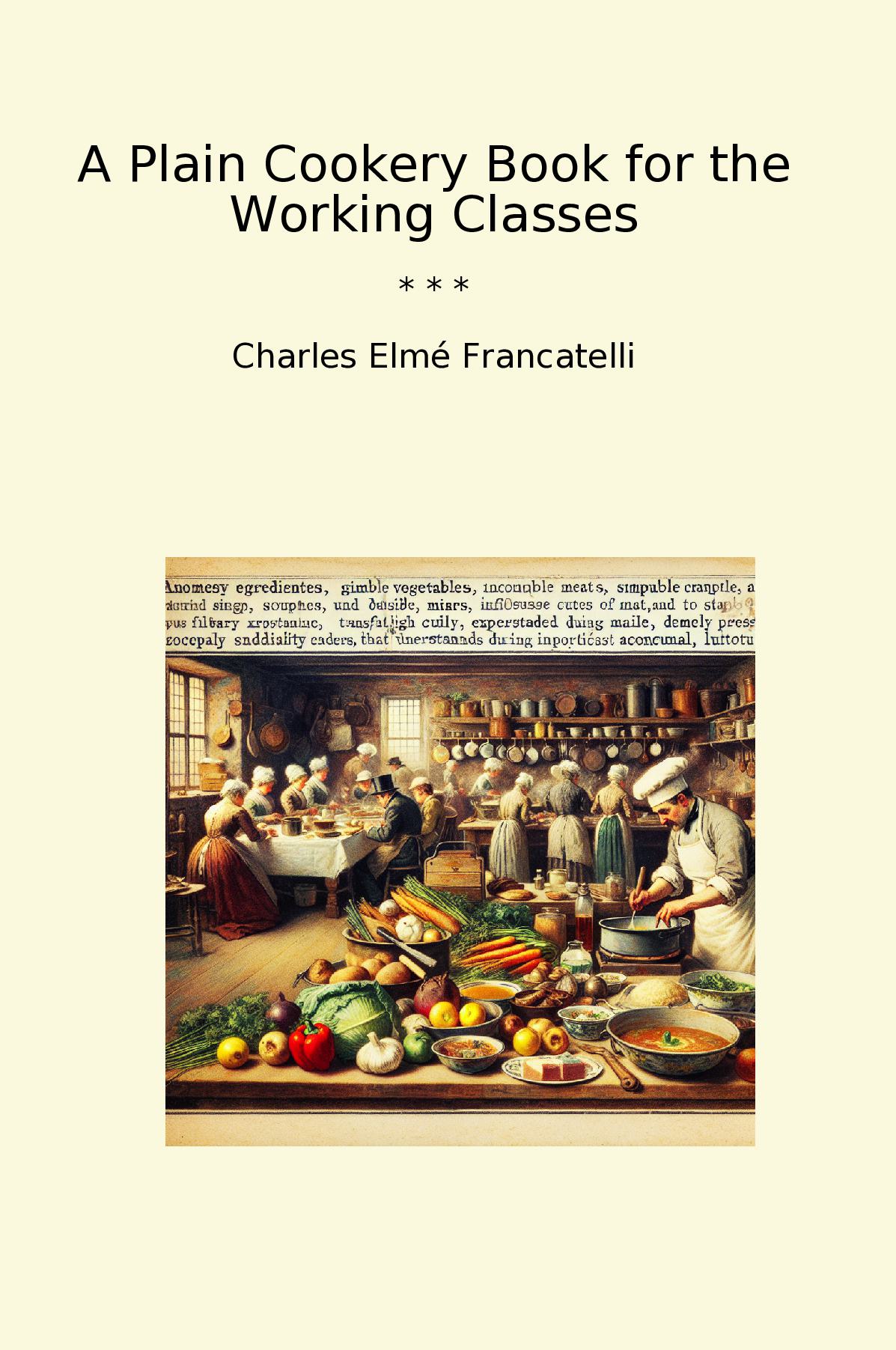A Plain Cookery Book for the Working Classes