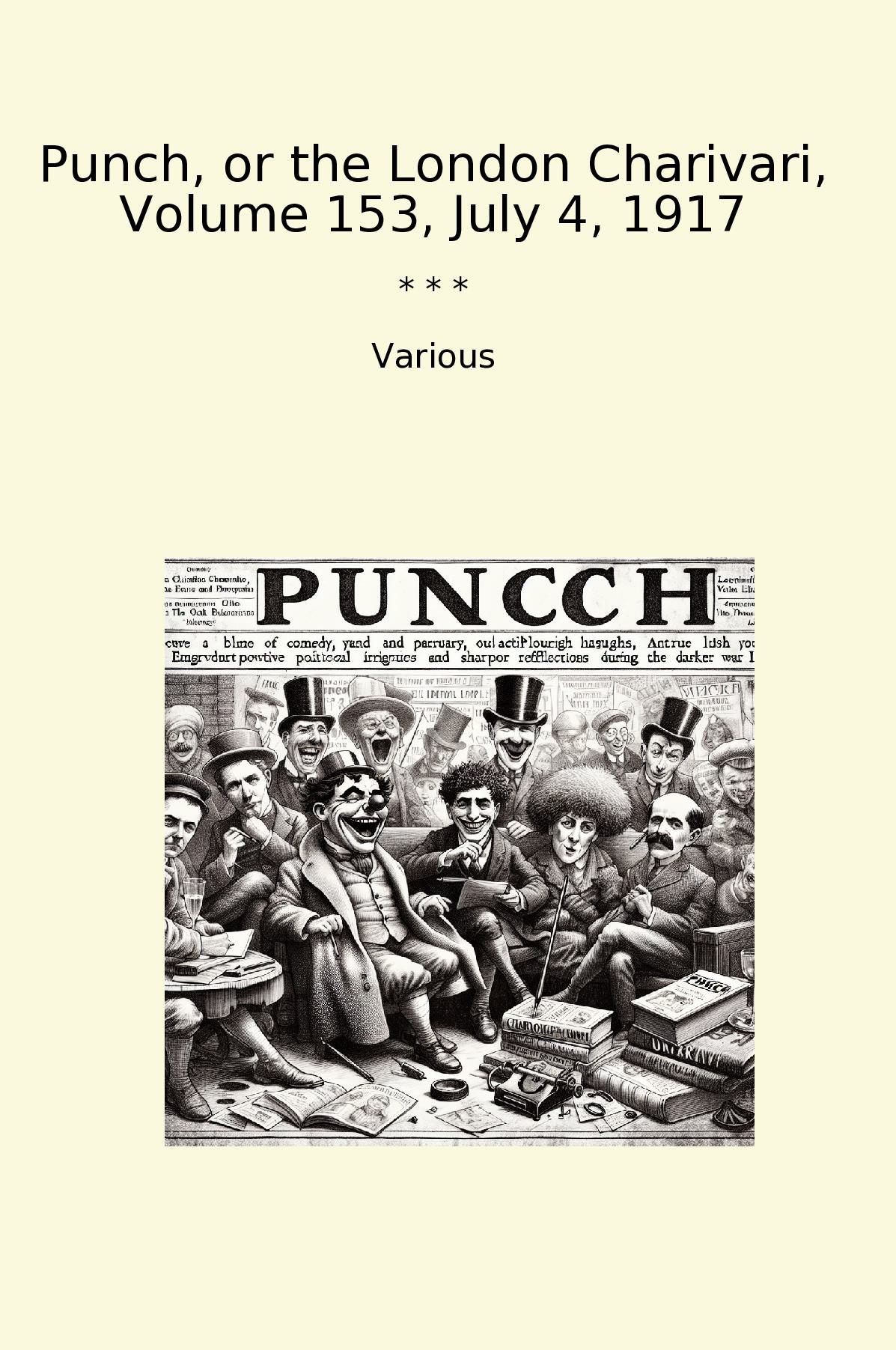 Punch, or the London Charivari, Volume 153, July 4, 1917