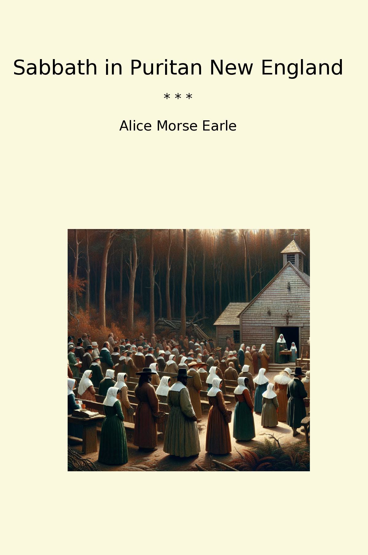 Sabbath in Puritan New England