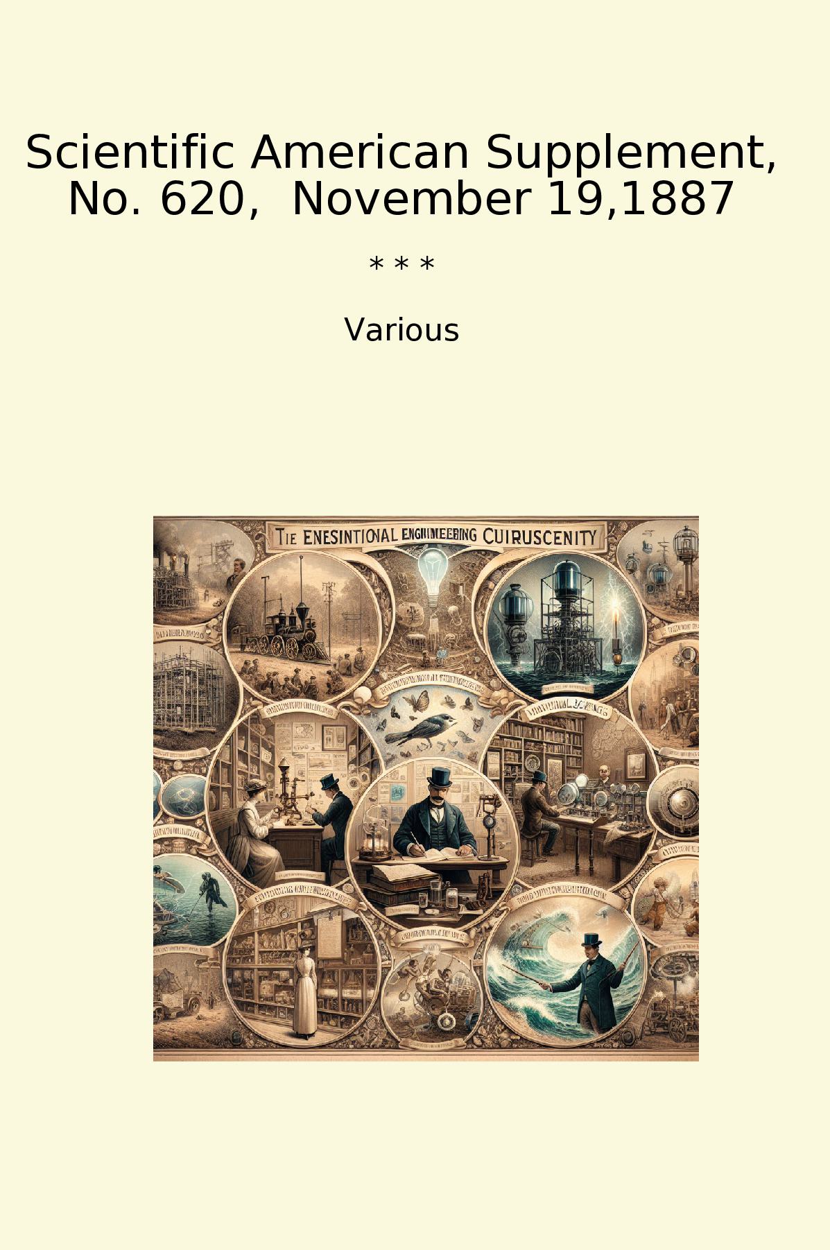 Scientific American Supplement, No. 620,  November 19,1887