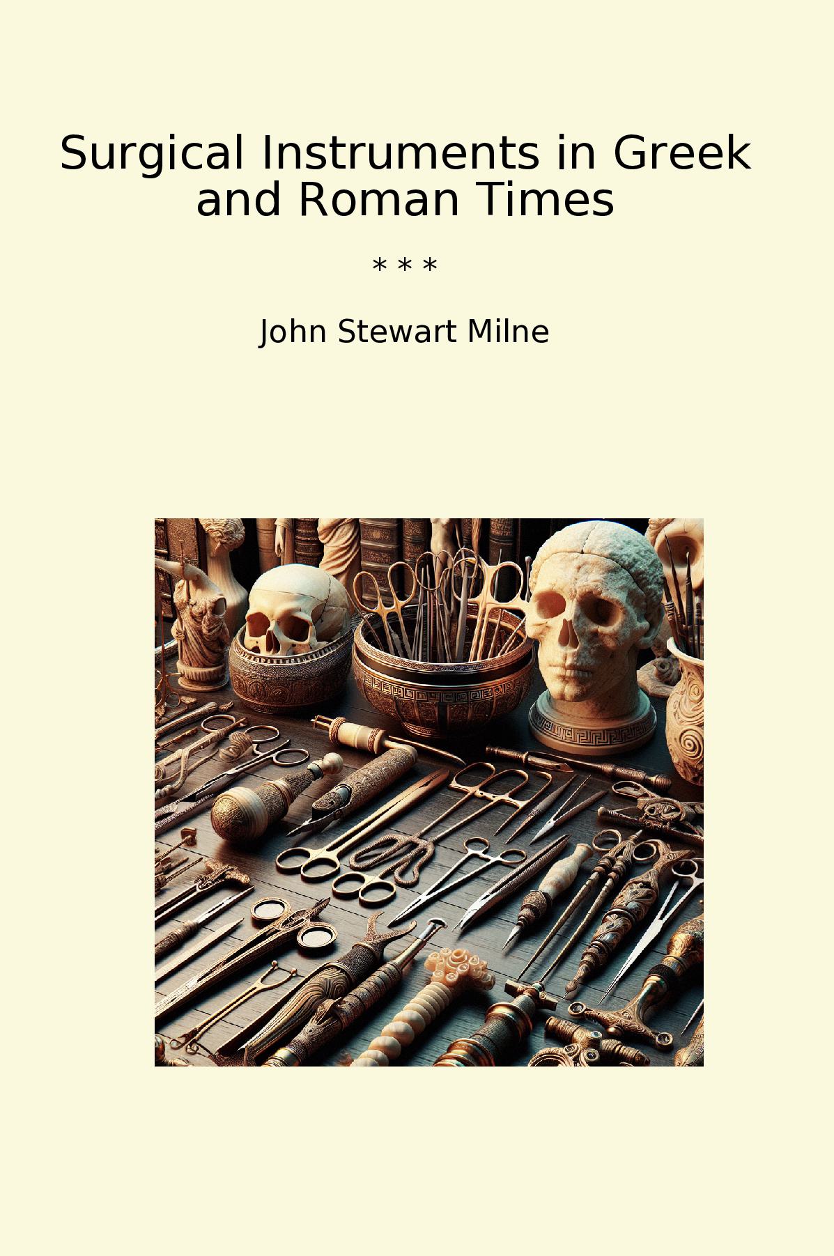 Surgical Instruments in Greek and Roman Times