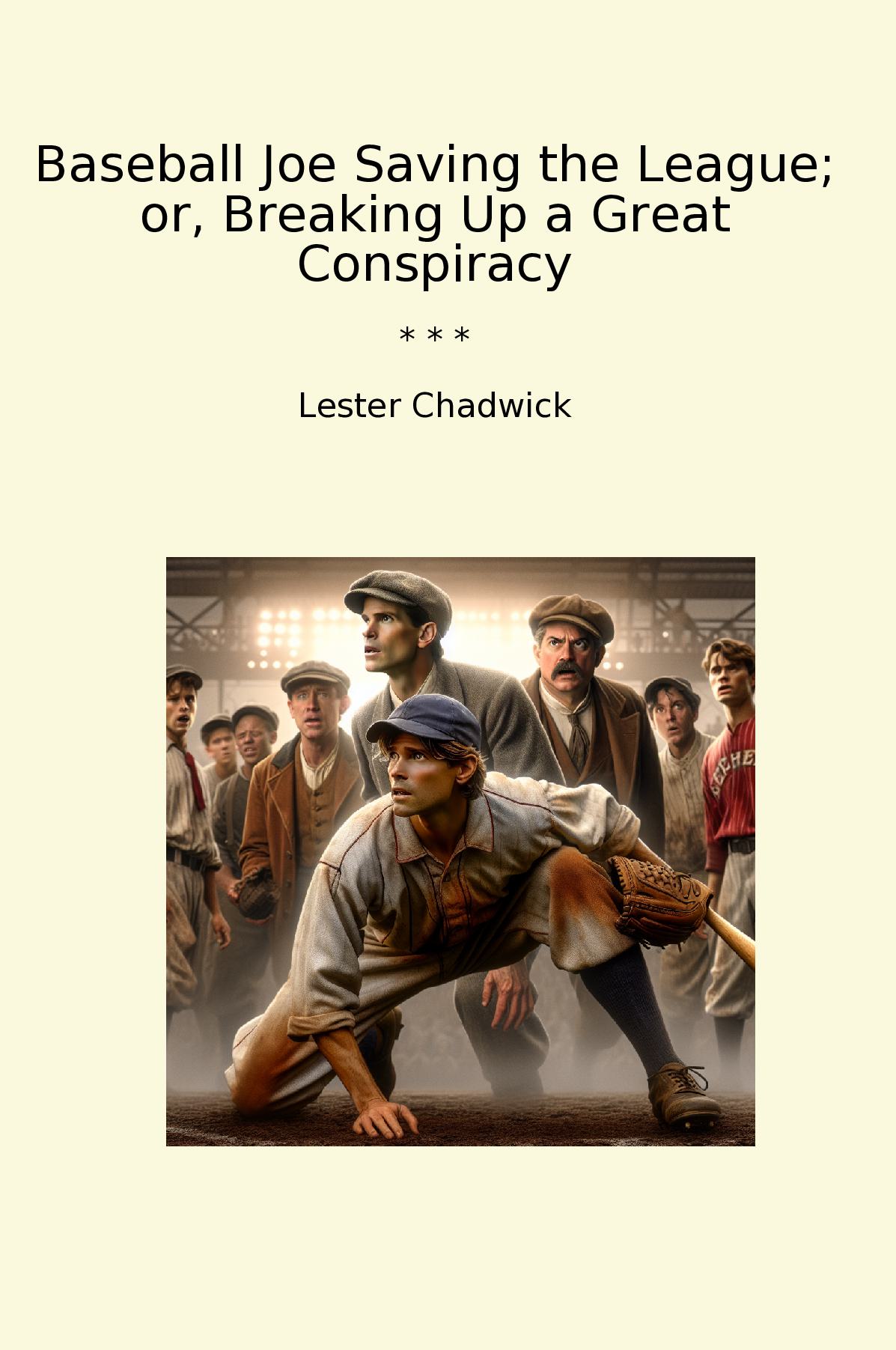 Baseball Joe Saving the League; or, Breaking Up a Great Conspiracy