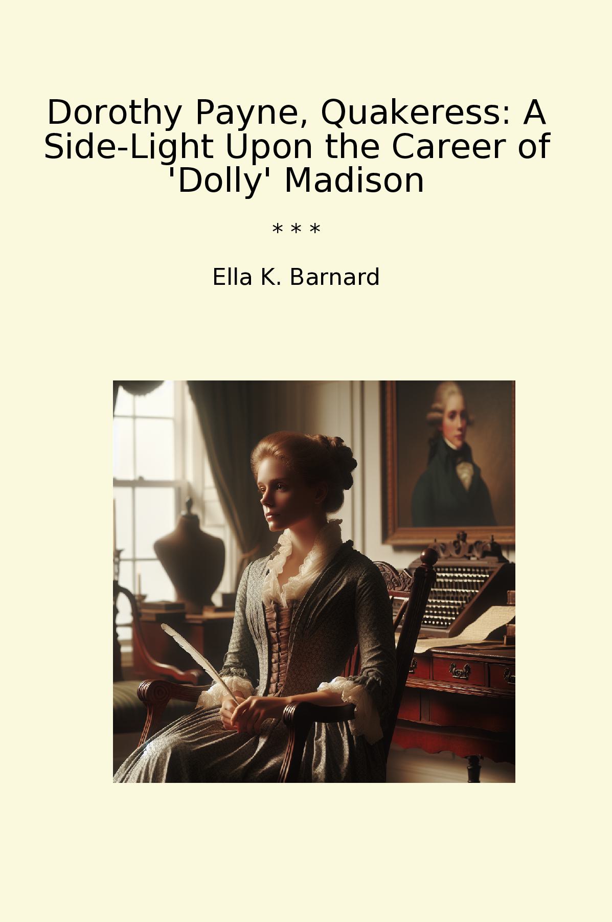 Dorothy Payne, Quakeress: A Side-Light Upon the Career of 'Dolly' Madison