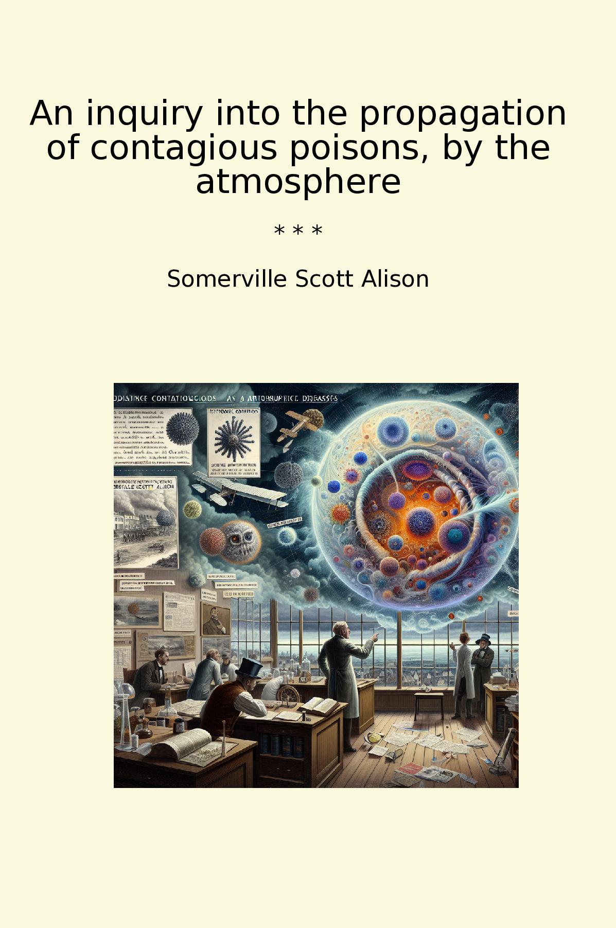 An inquiry into the propagation of contagious poisons, by the atmosphere