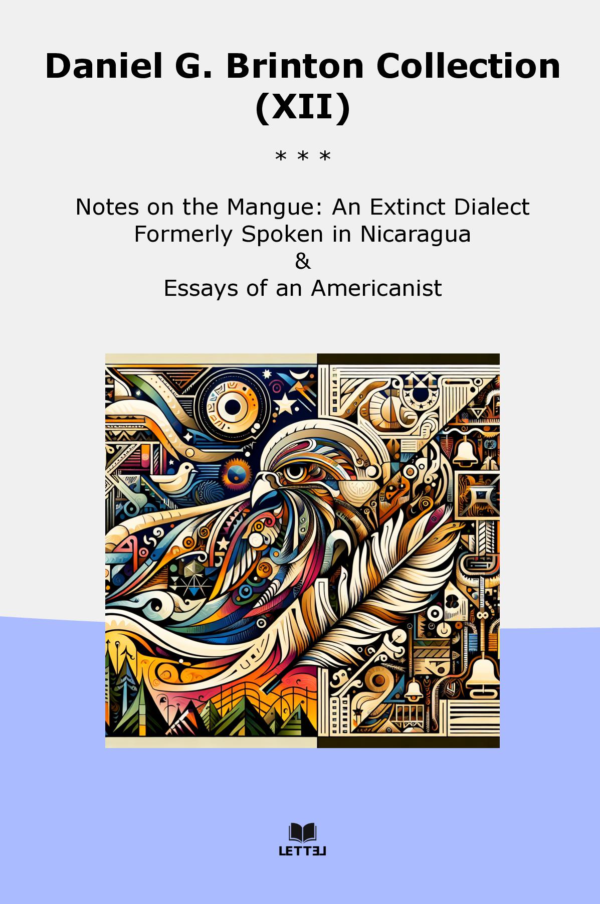 Daniel G. Brinton Collection (XII)