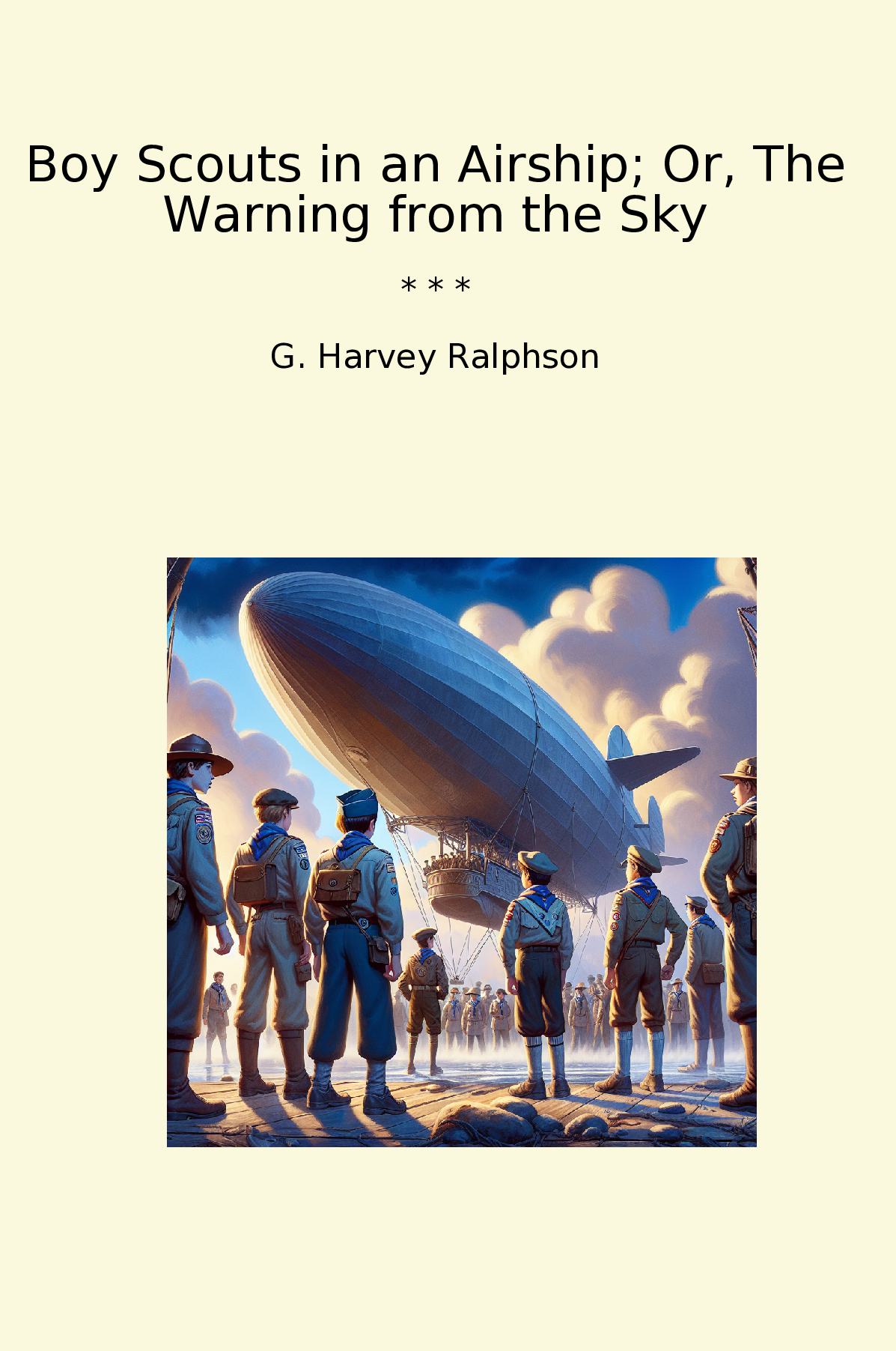 Boy Scouts in an Airship; Or, The Warning from the Sky