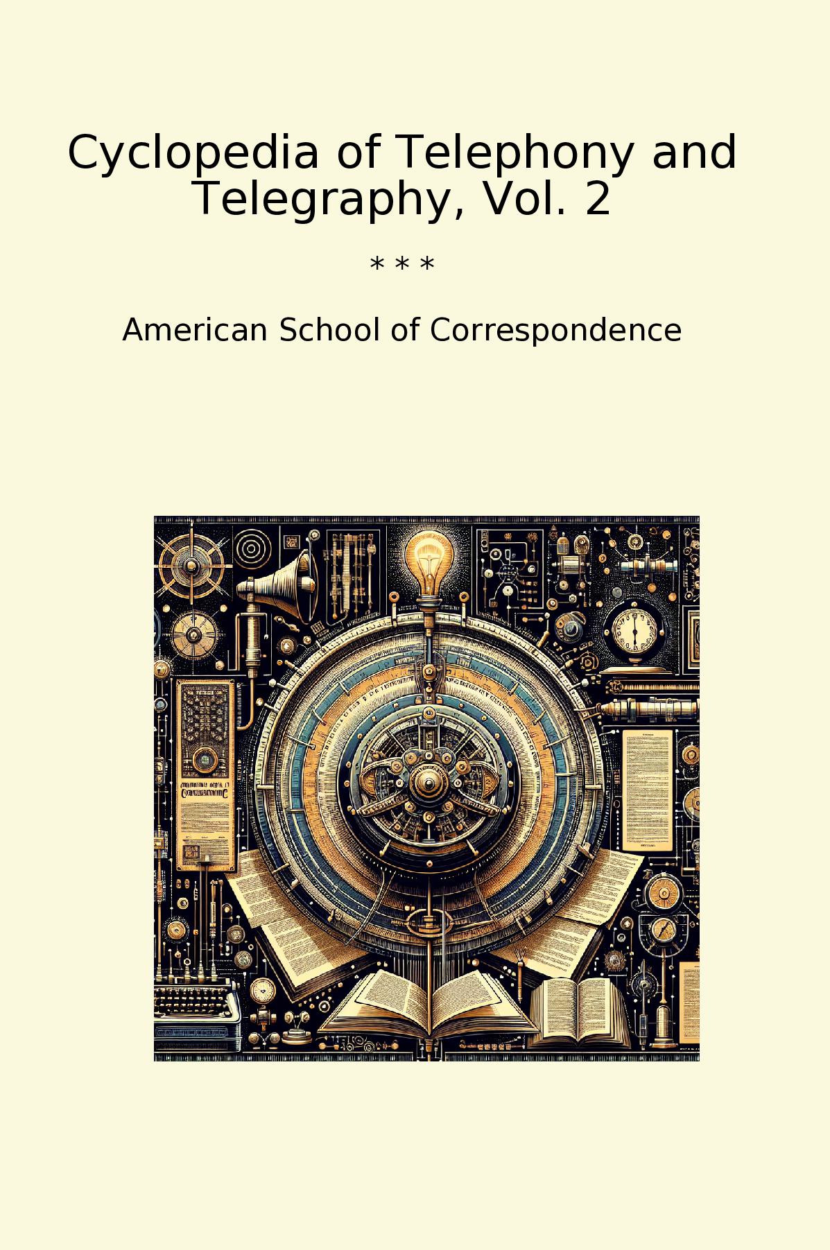 Cyclopedia of Telephony and Telegraphy, Vol. 2