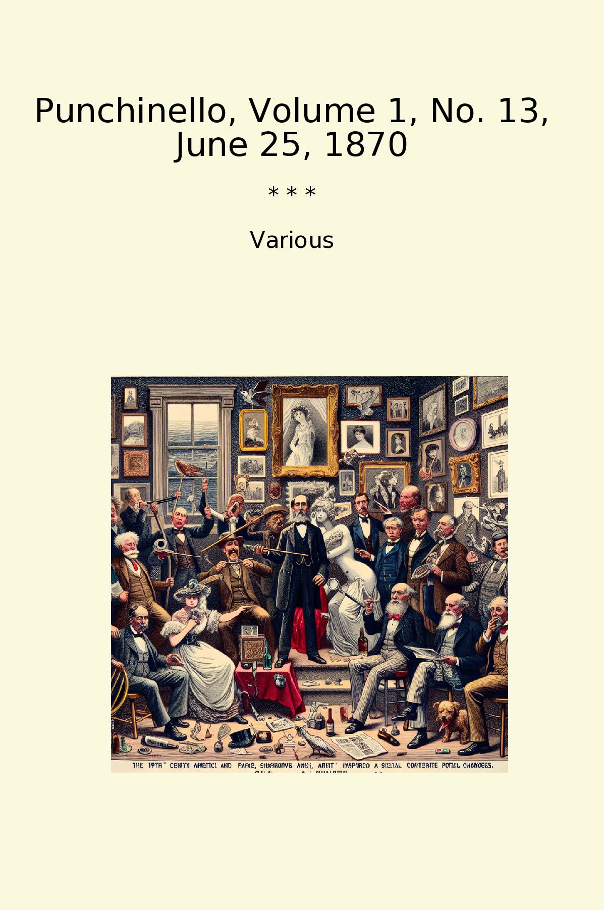 Punchinello, Volume 1, No. 13, June 25, 1870