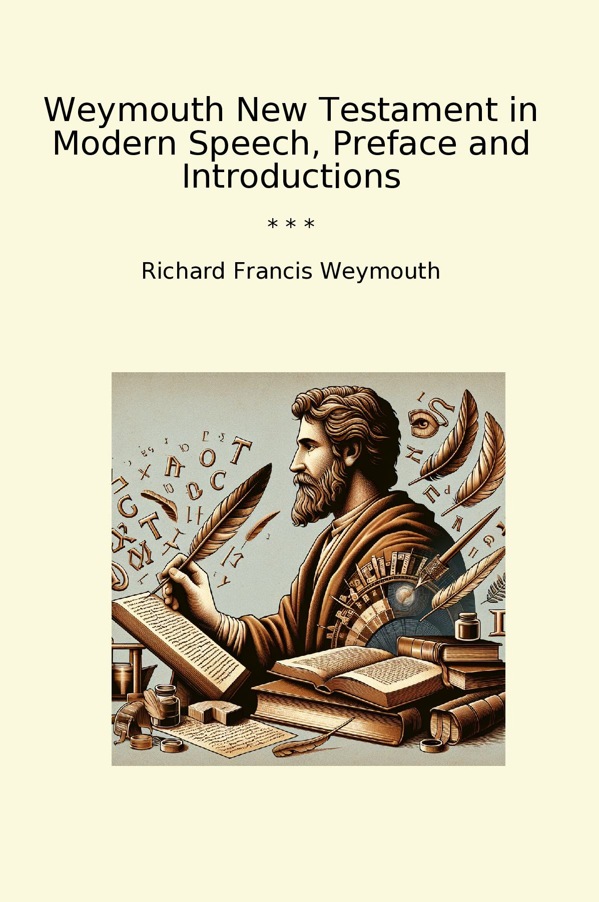 Weymouth New Testament in Modern Speech, Preface and Introductions