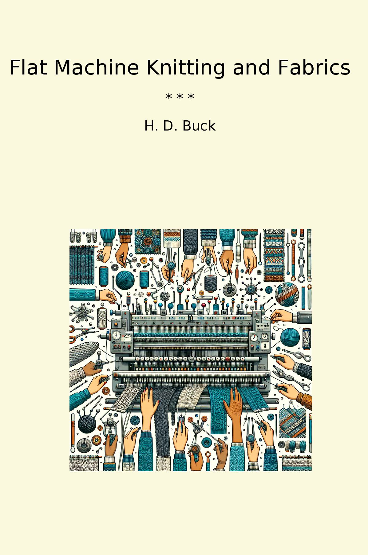 Flat Machine Knitting and Fabrics