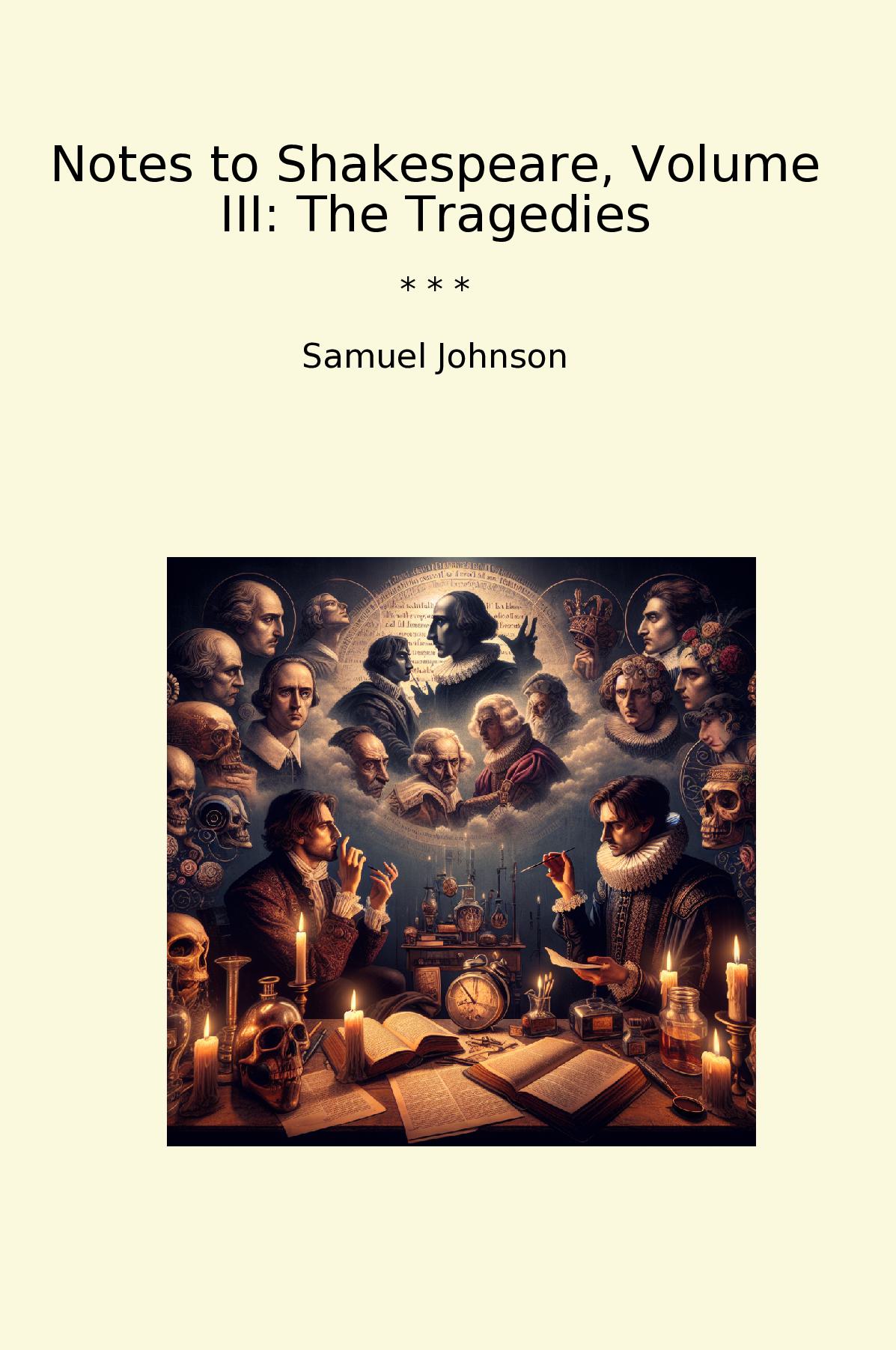 Notes to Shakespeare, Volume III: The Tragedies
