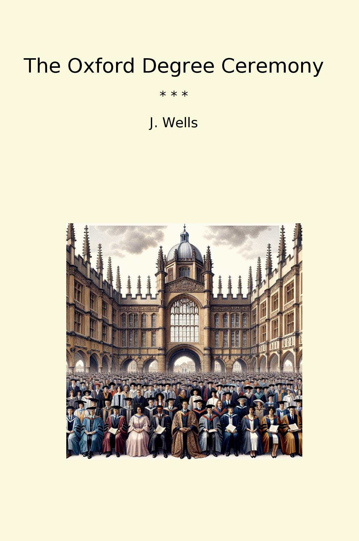 The Oxford Degree Ceremony