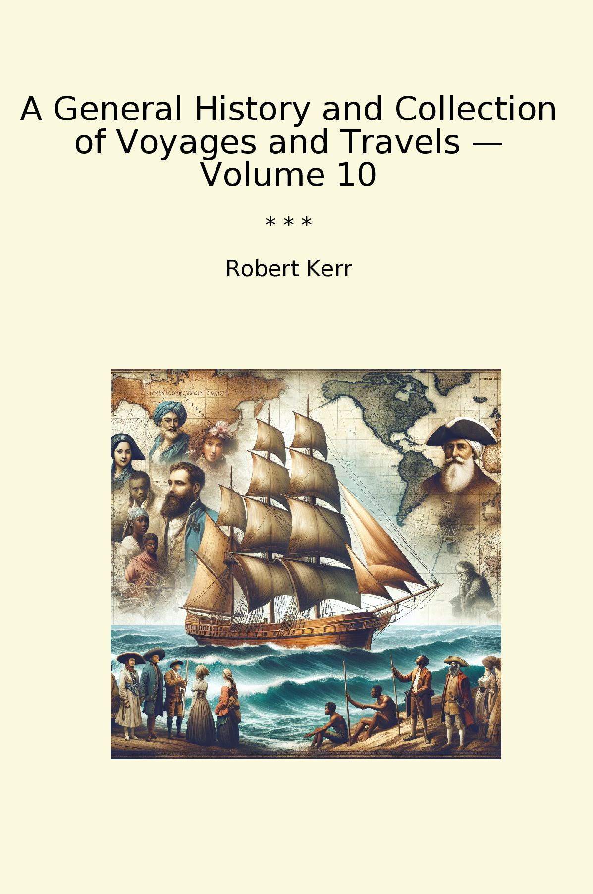 A General History and Collection of Voyages and Travels — Volume 10