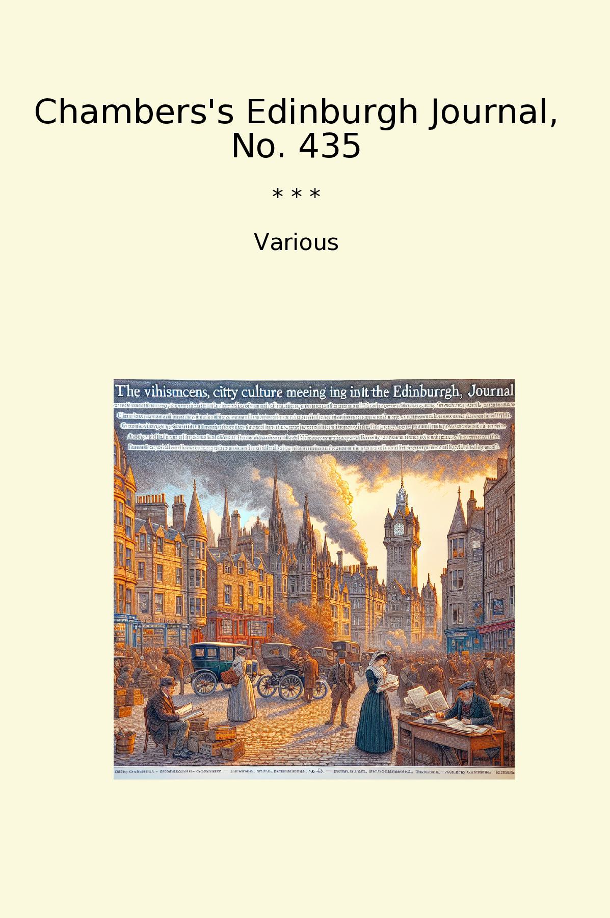 Chambers's Edinburgh Journal, No. 435