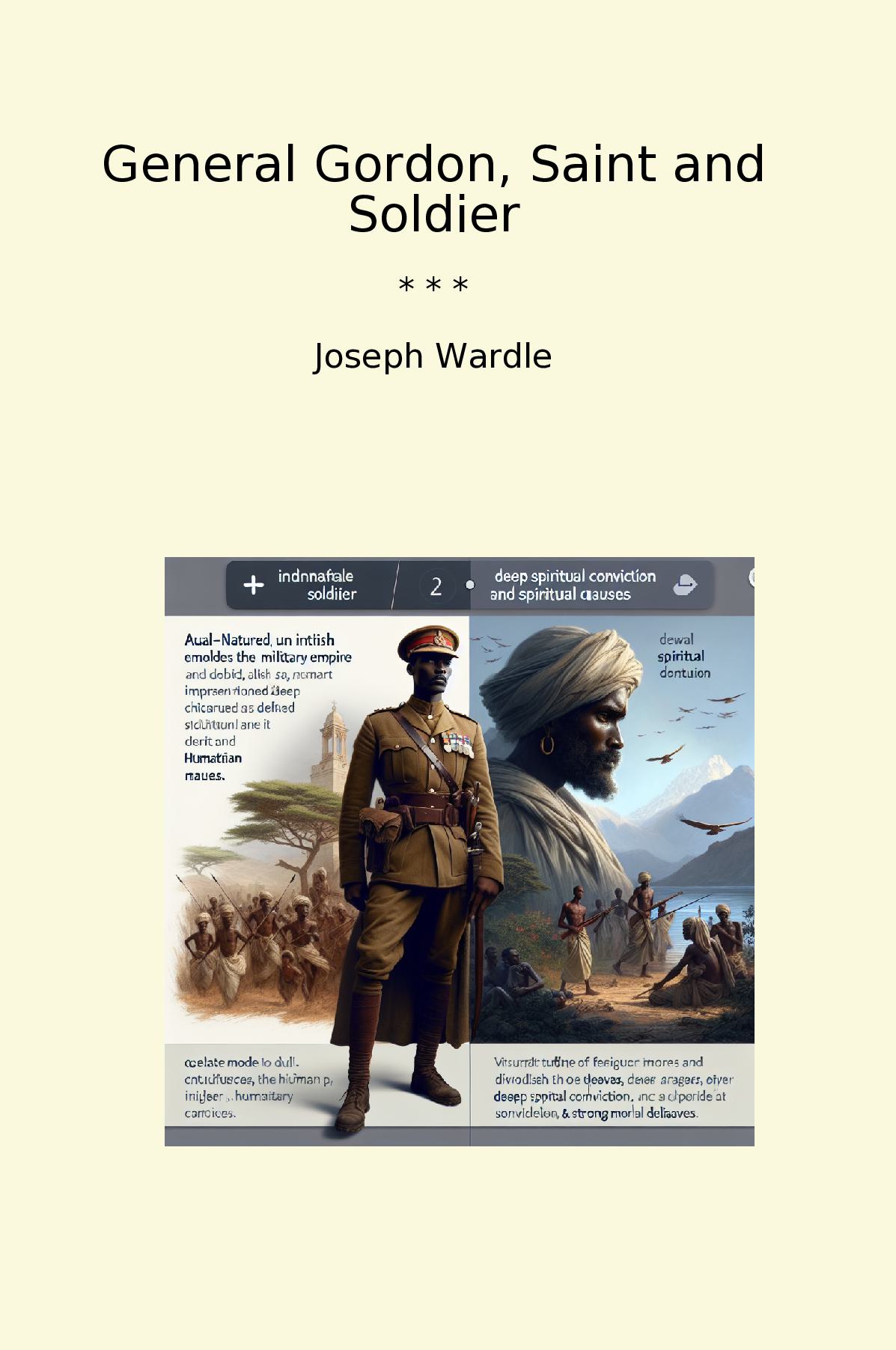 General Gordon, Saint and Soldier