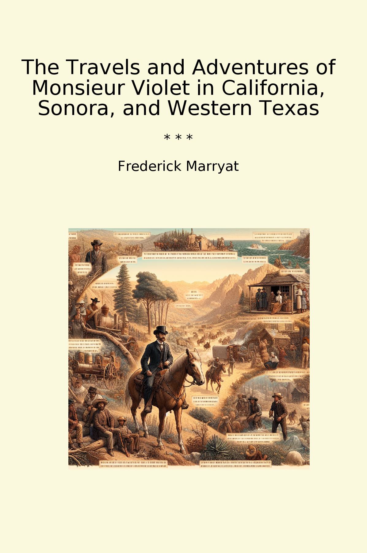 The Travels and Adventures of Monsieur Violet in California, Sonora, and Western Texas
