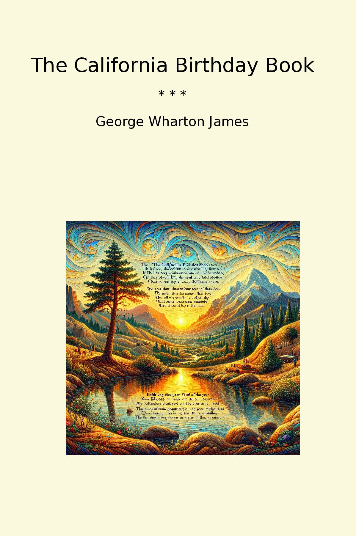 The California Birthday Book