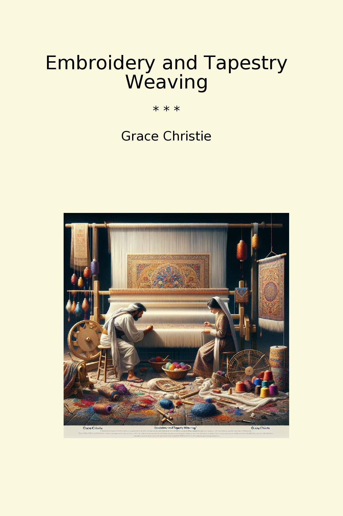 Embroidery and Tapestry Weaving