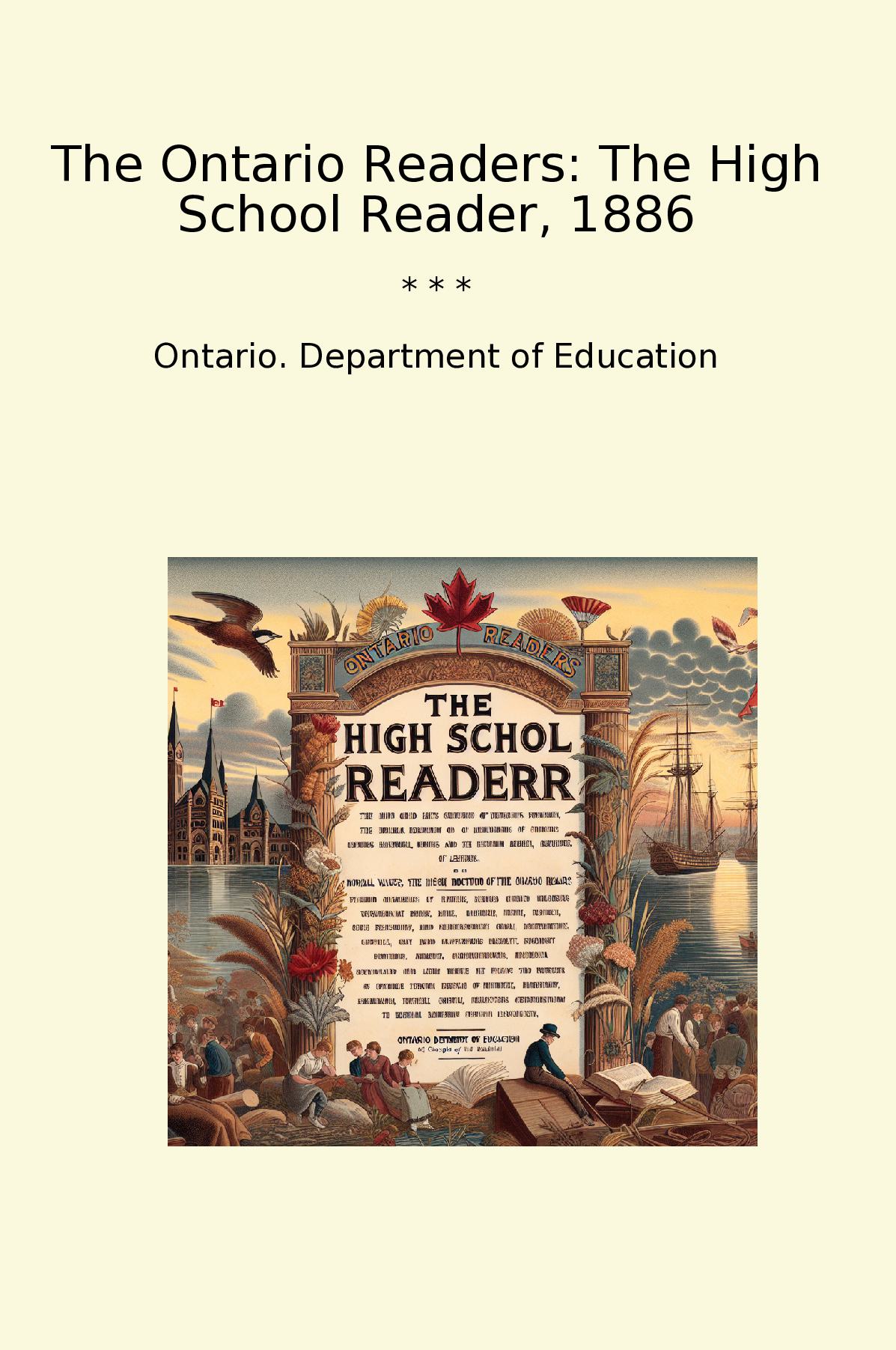 The Ontario Readers: The High School Reader, 1886