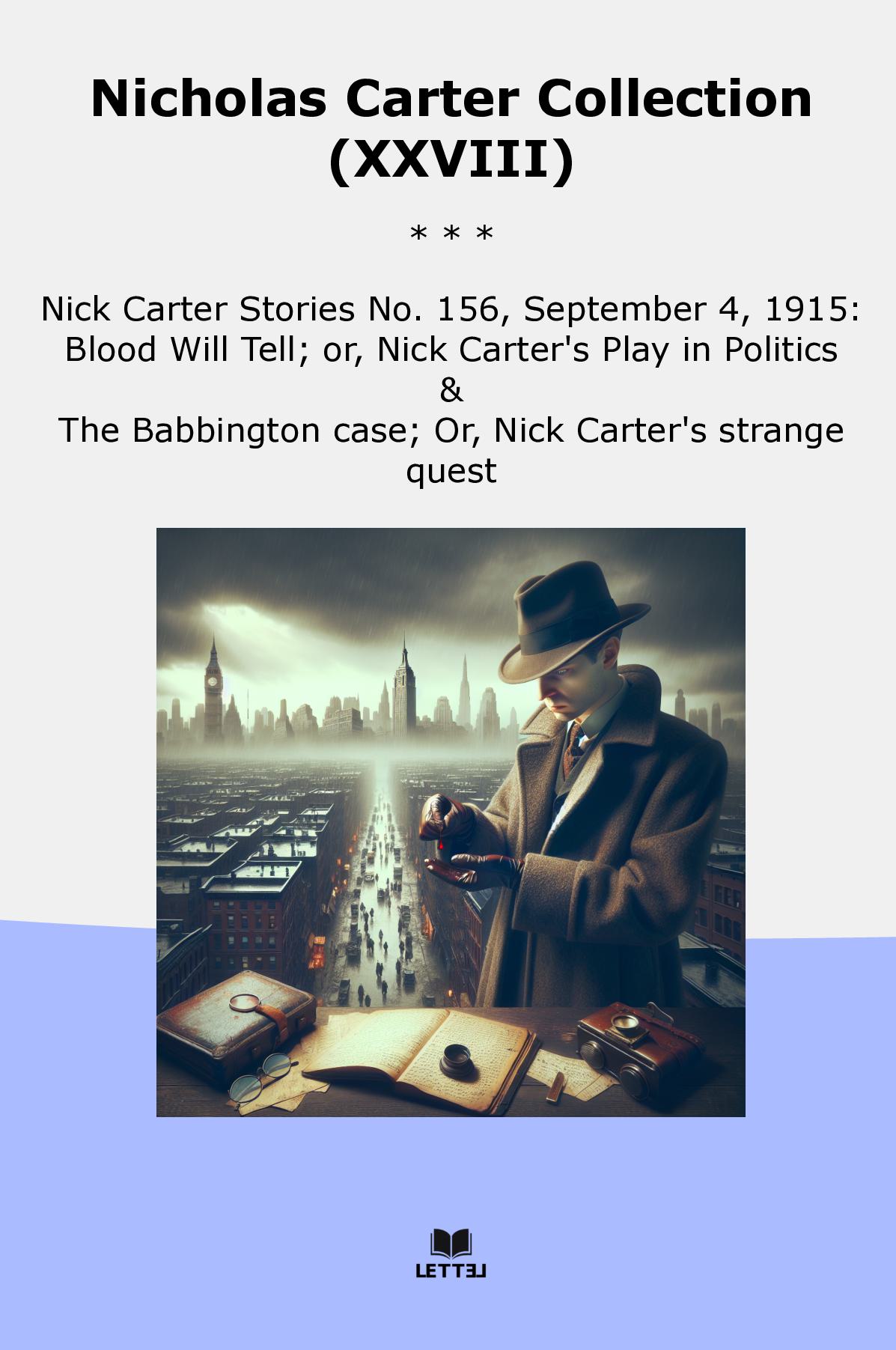 Nicholas Carter Collection (XXVIII)