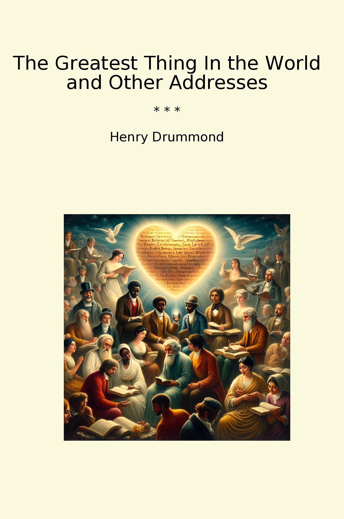 The Greatest Thing In the World and Other Addresses
