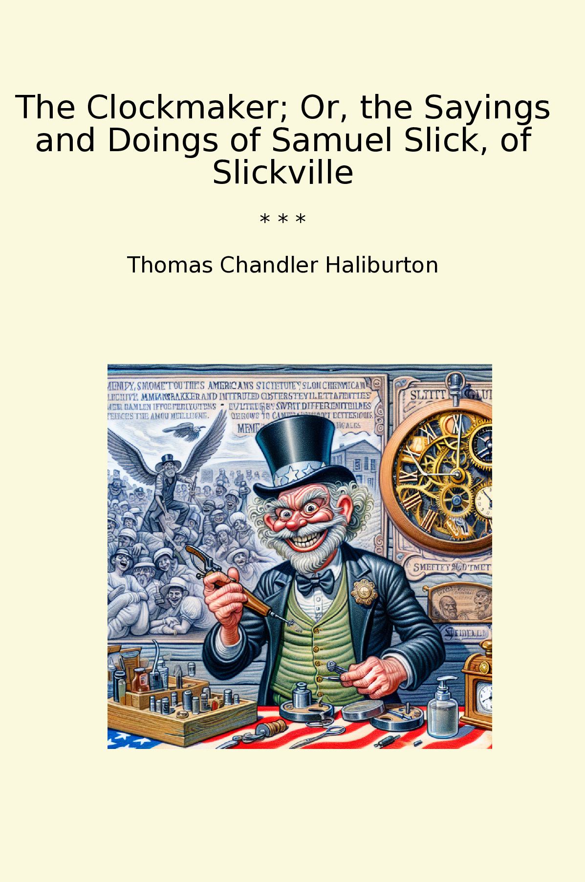 The Clockmaker; Or, the Sayings and Doings of Samuel Slick, of Slickville