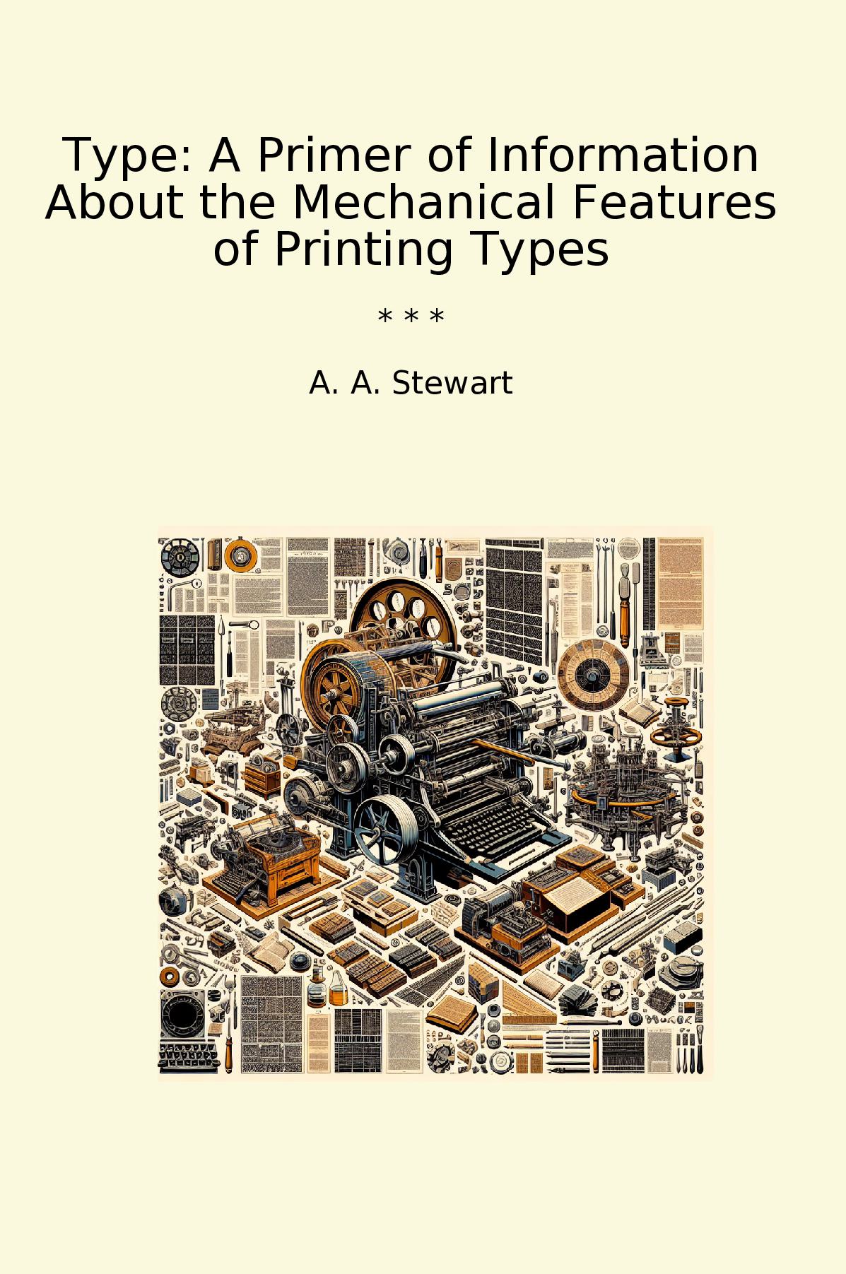 Type: A Primer of Information About the Mechanical Features of Printing Types