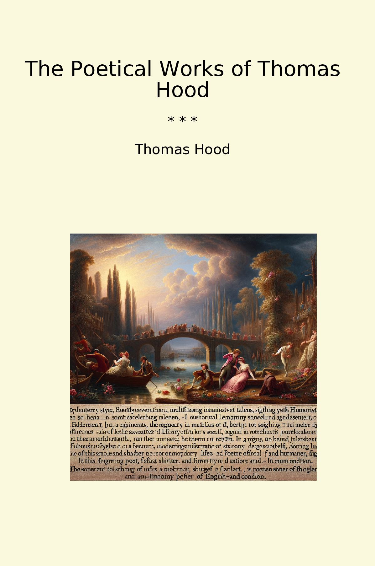 The Poetical Works of Thomas Hood