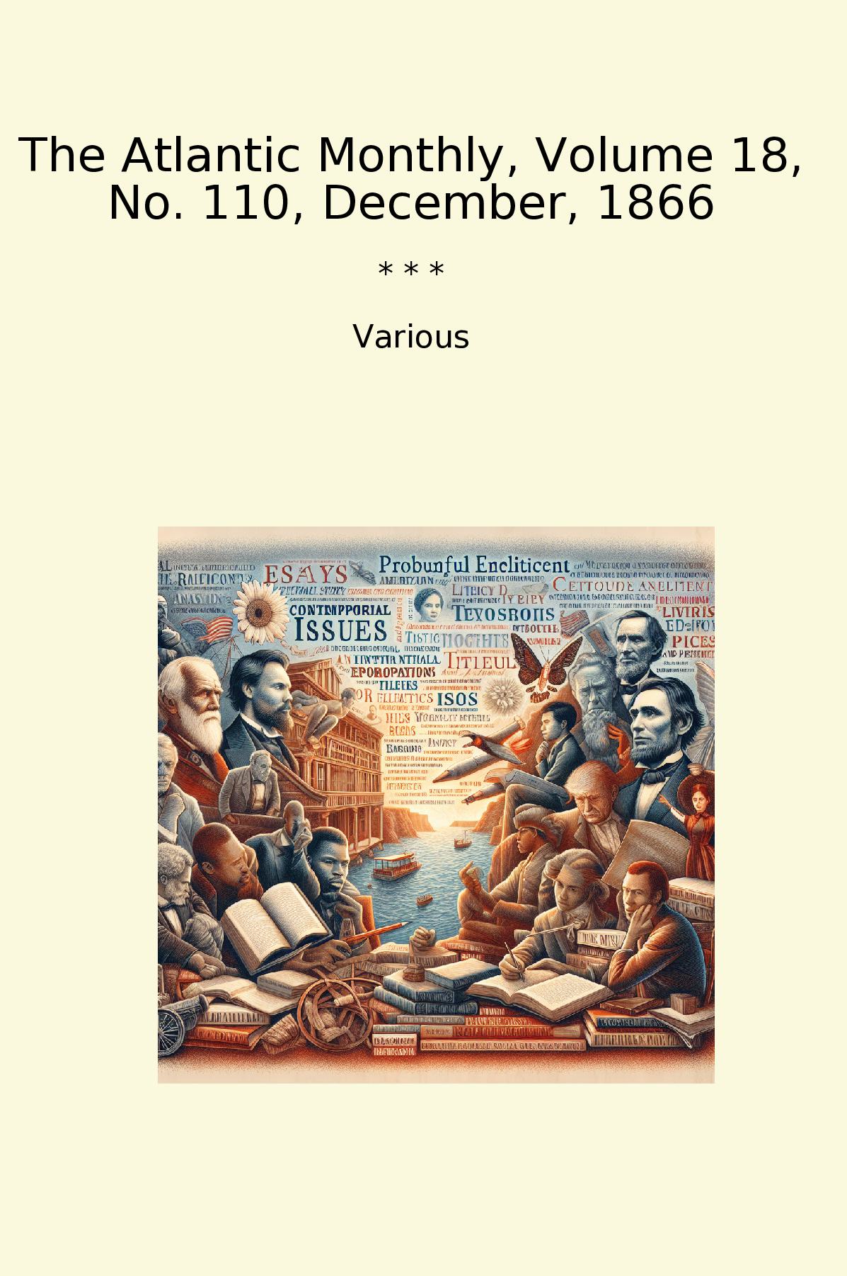 The Atlantic Monthly, Volume 18, No. 110, December, 1866