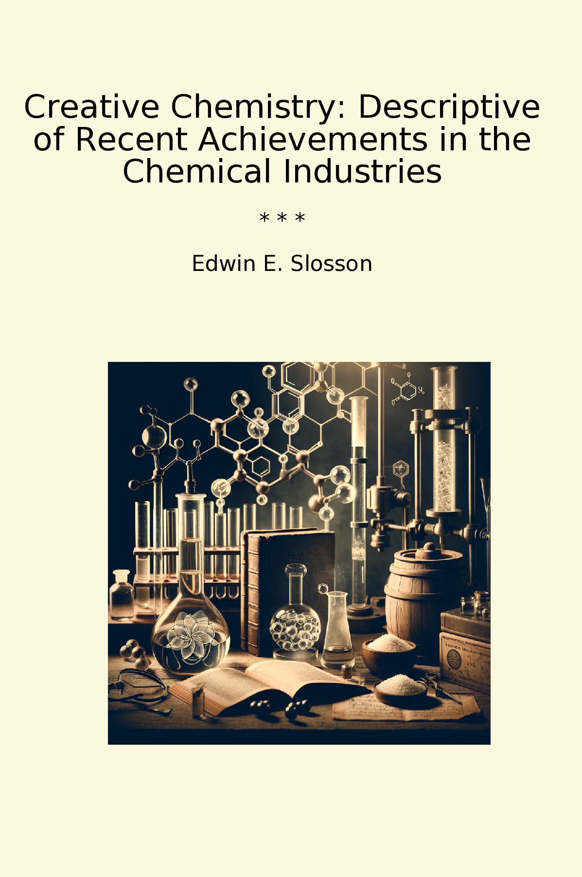 Creative Chemistry: Descriptive of Recent Achievements in the Chemical Industries