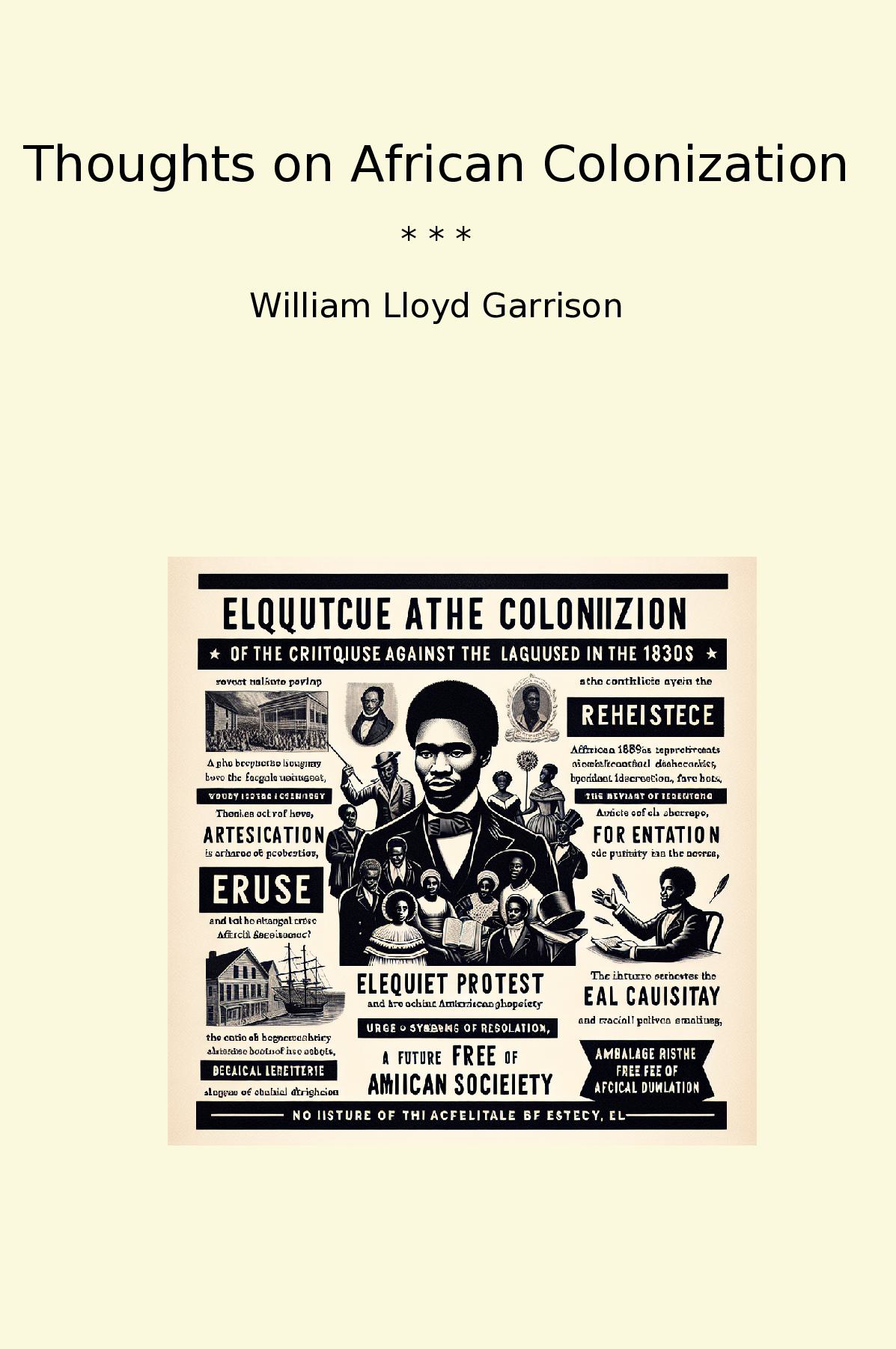 Thoughts on African Colonization