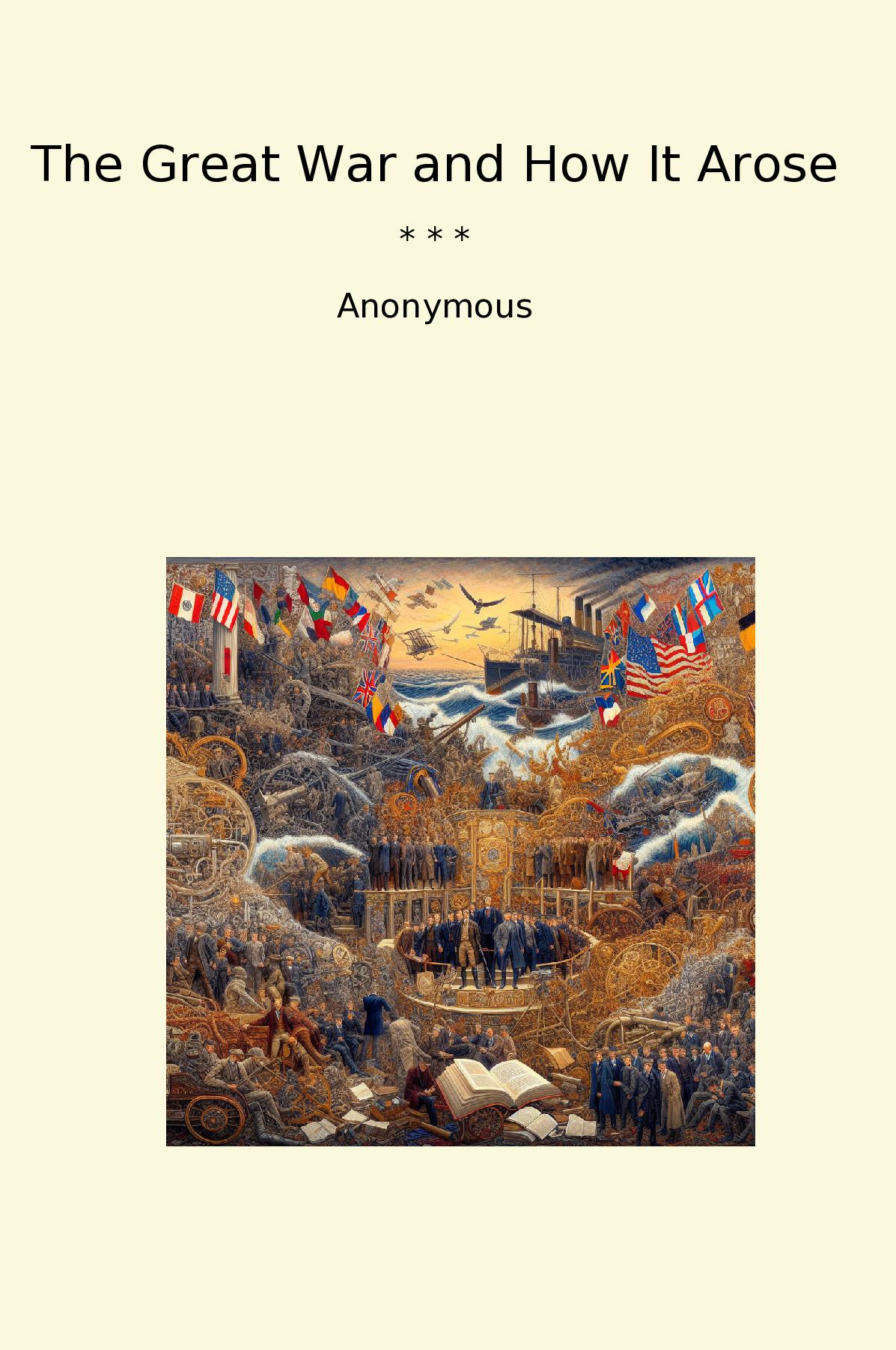 The Great War and How It Arose
