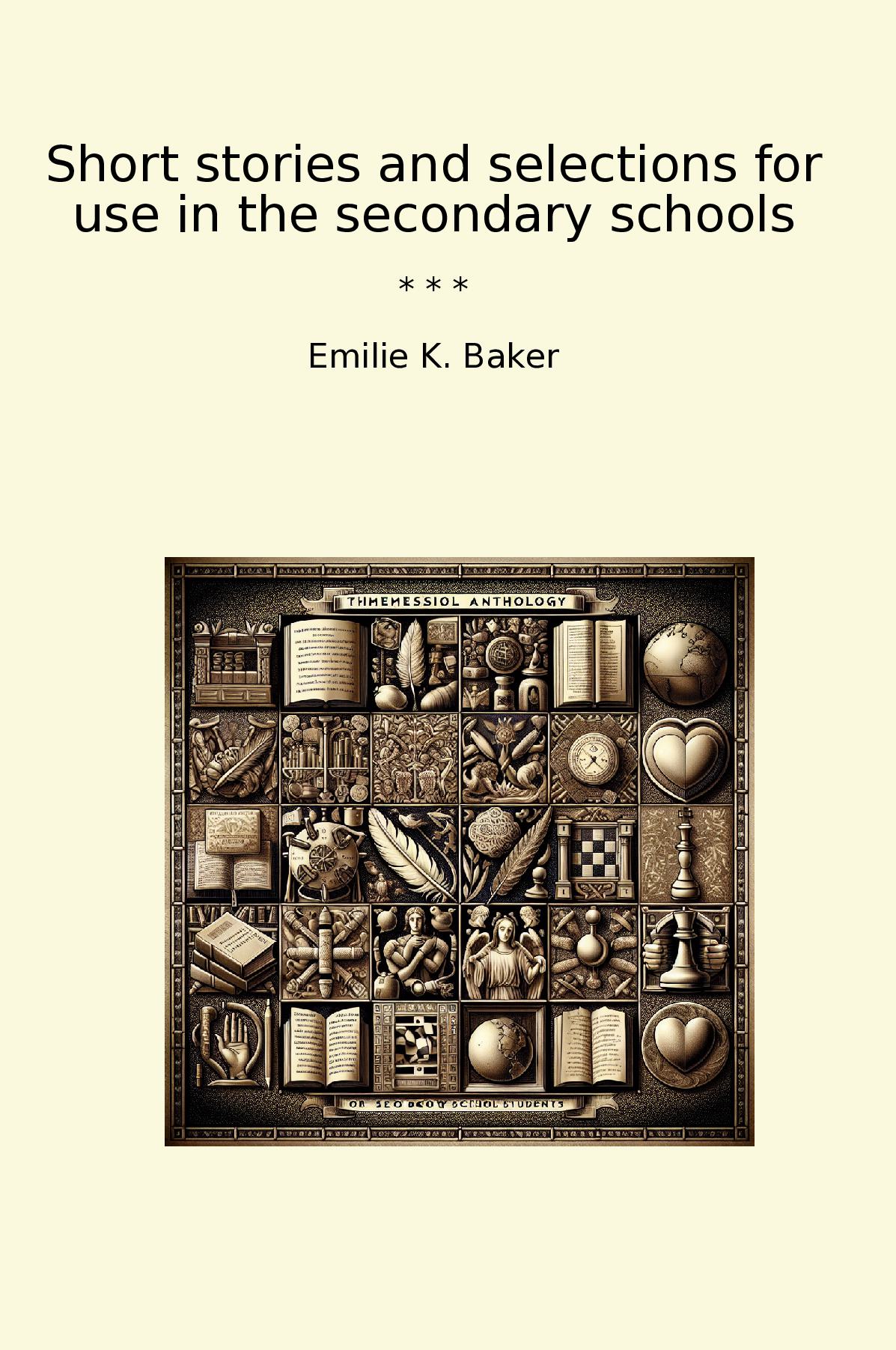 Short stories and selections for use in the secondary schools