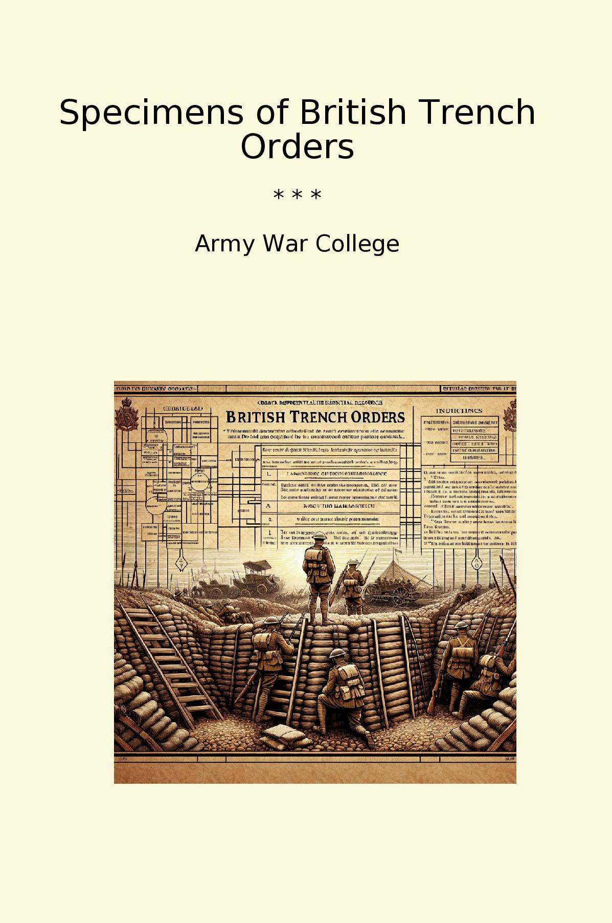 Specimens of British Trench Orders