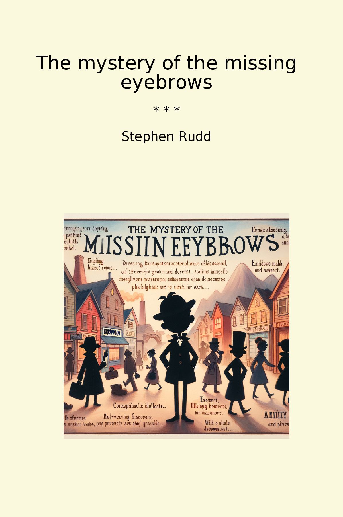The mystery of the missing eyebrows