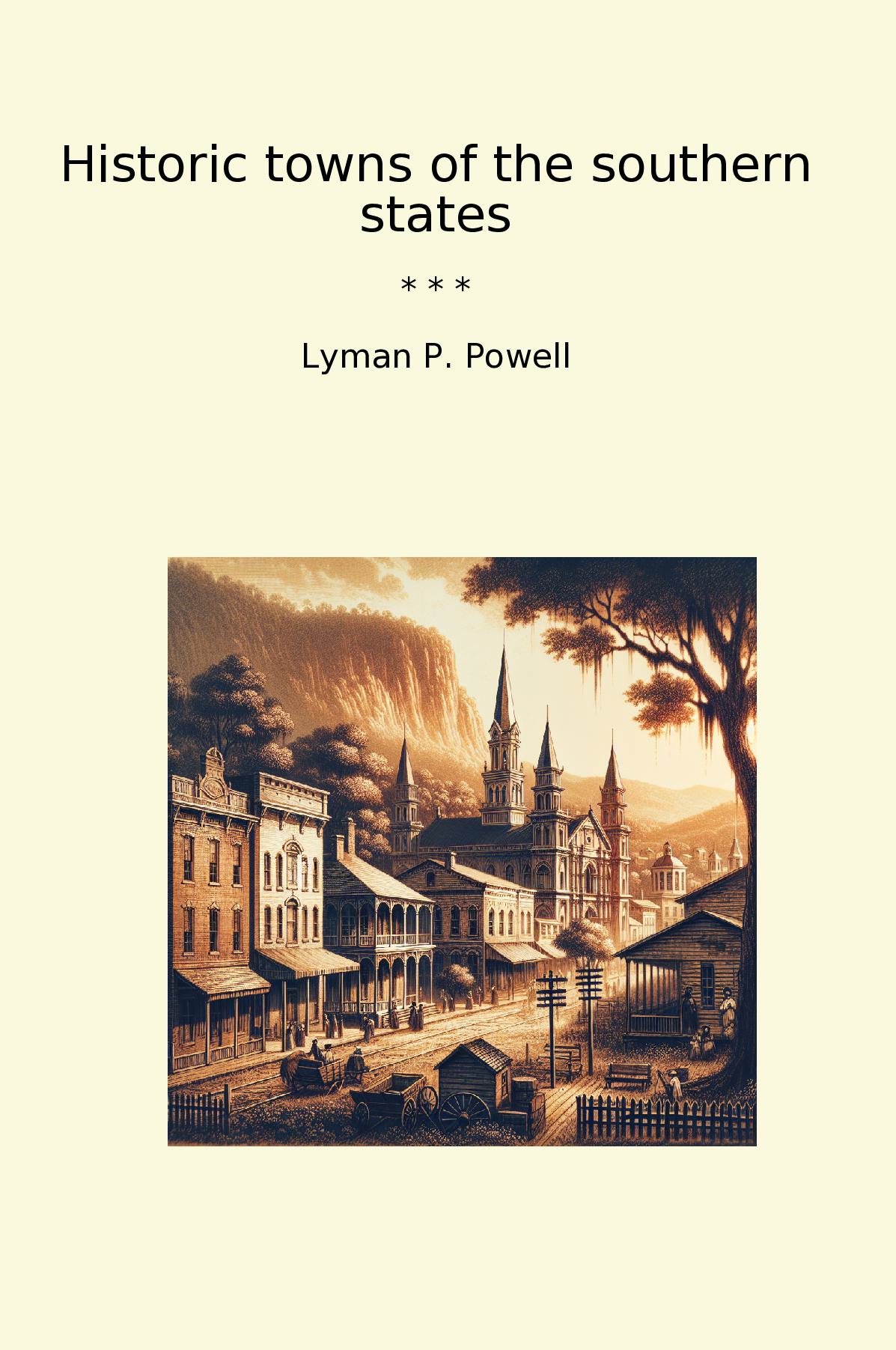 Historic towns of the southern states