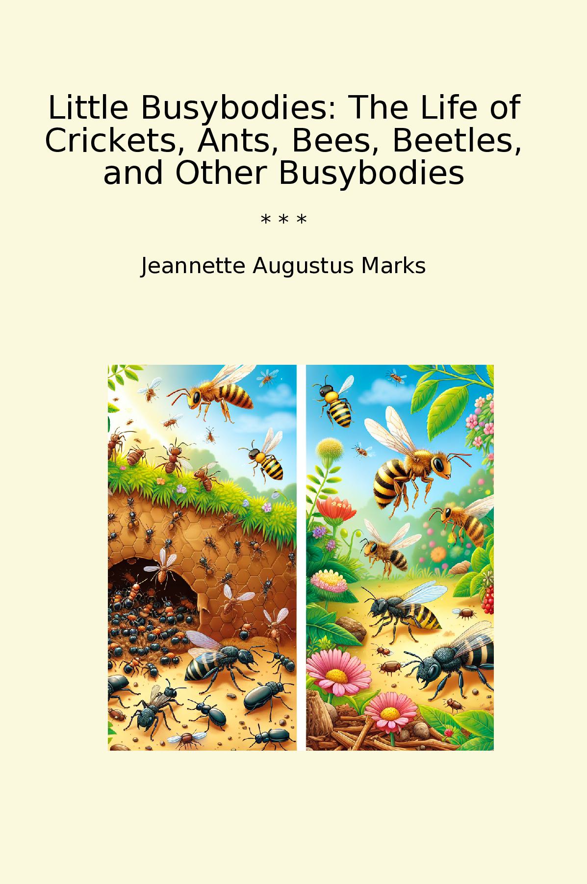 Little Busybodies: The Life of Crickets, Ants, Bees, Beetles, and Other Busybodies