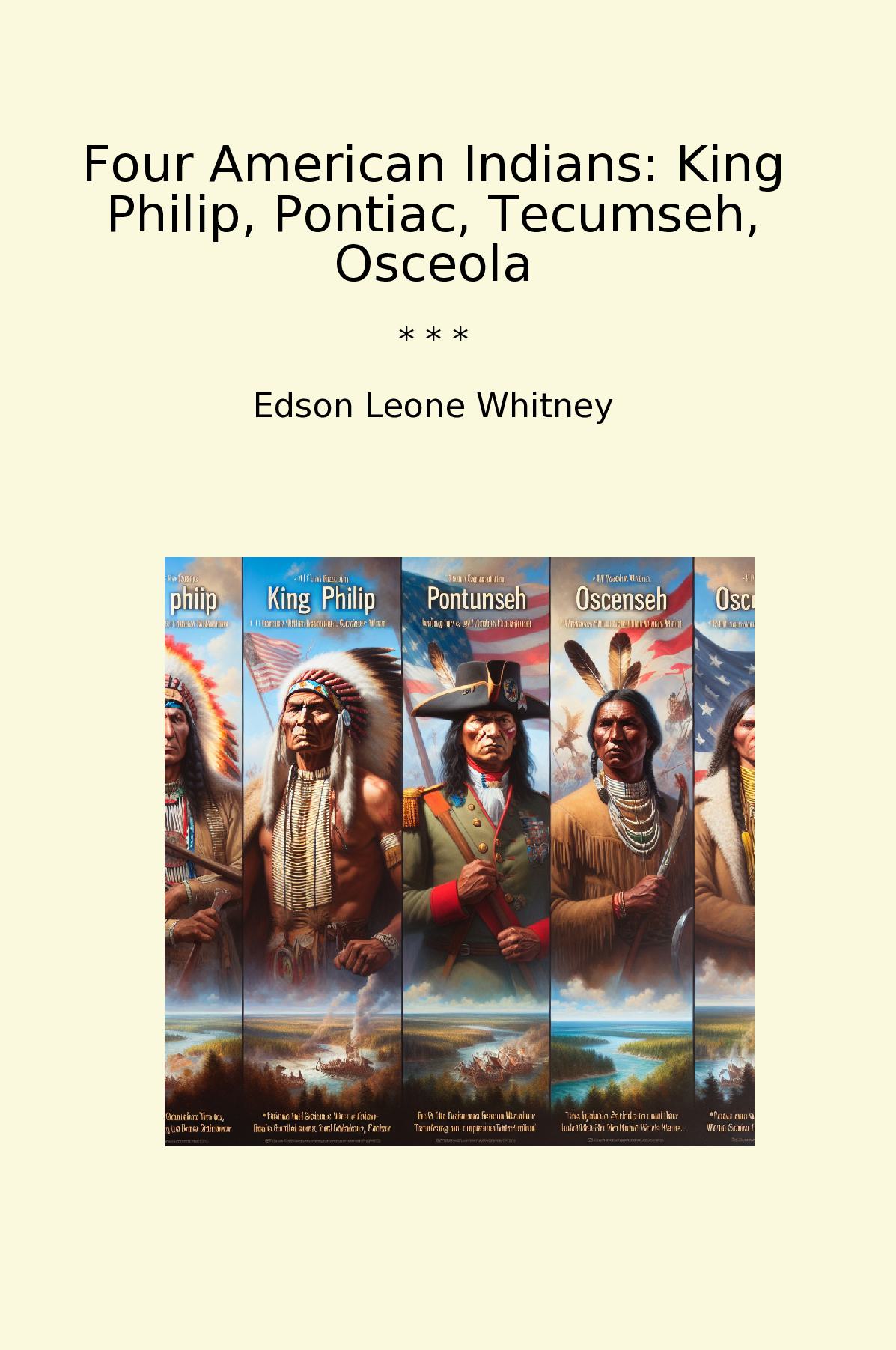 Four American Indians: King Philip, Pontiac, Tecumseh, Osceola