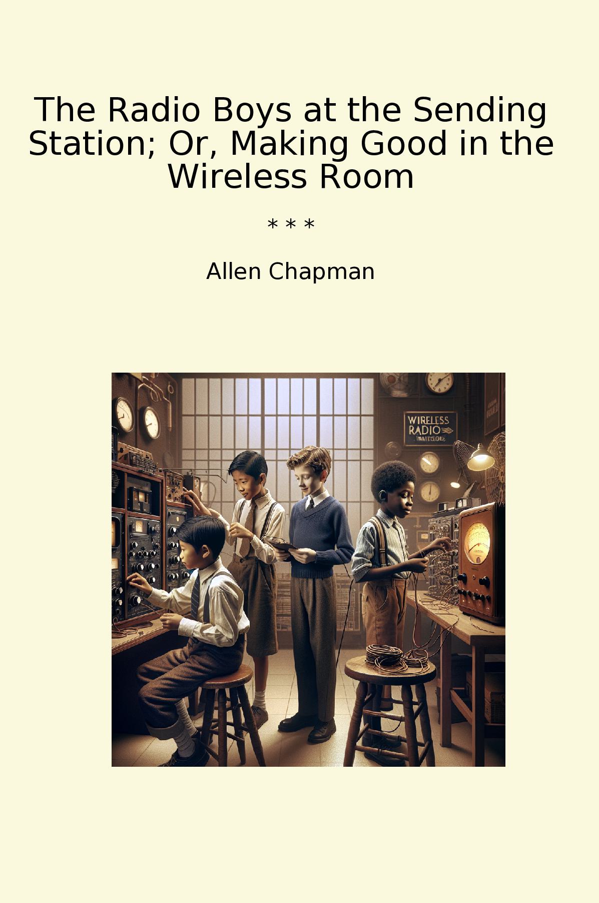 The Radio Boys at the Sending Station; Or, Making Good in the Wireless Room