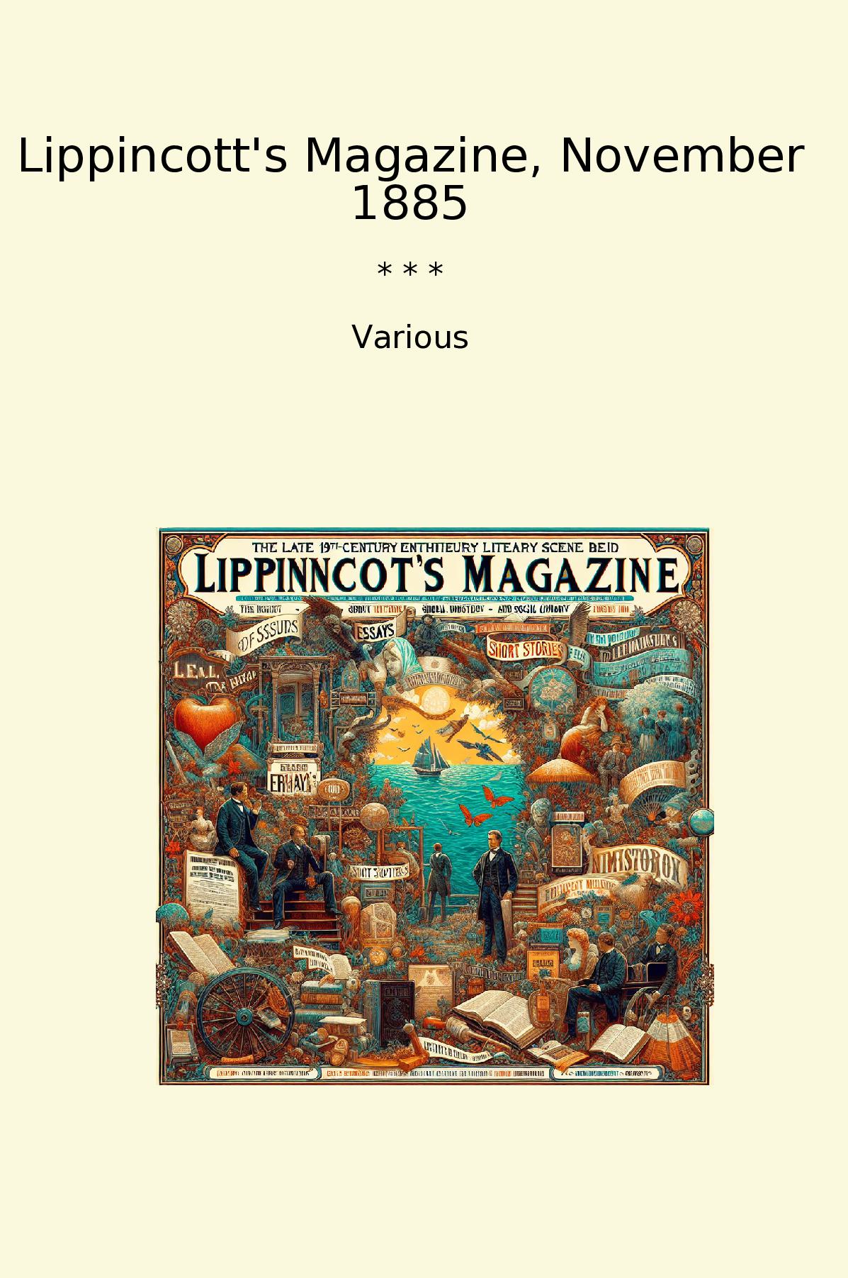 Lippincott's Magazine, November 1885
