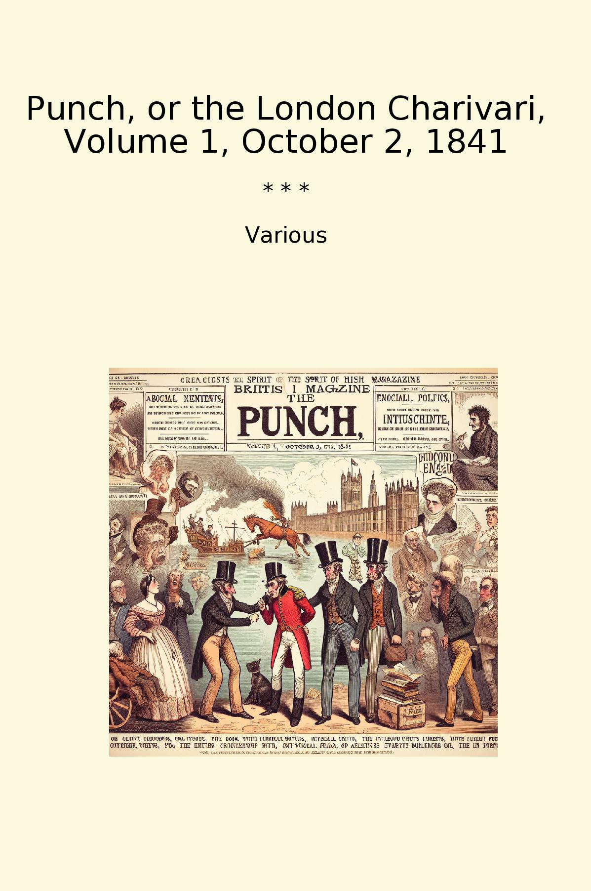 Punch, or the London Charivari, Volume 1, October 2, 1841