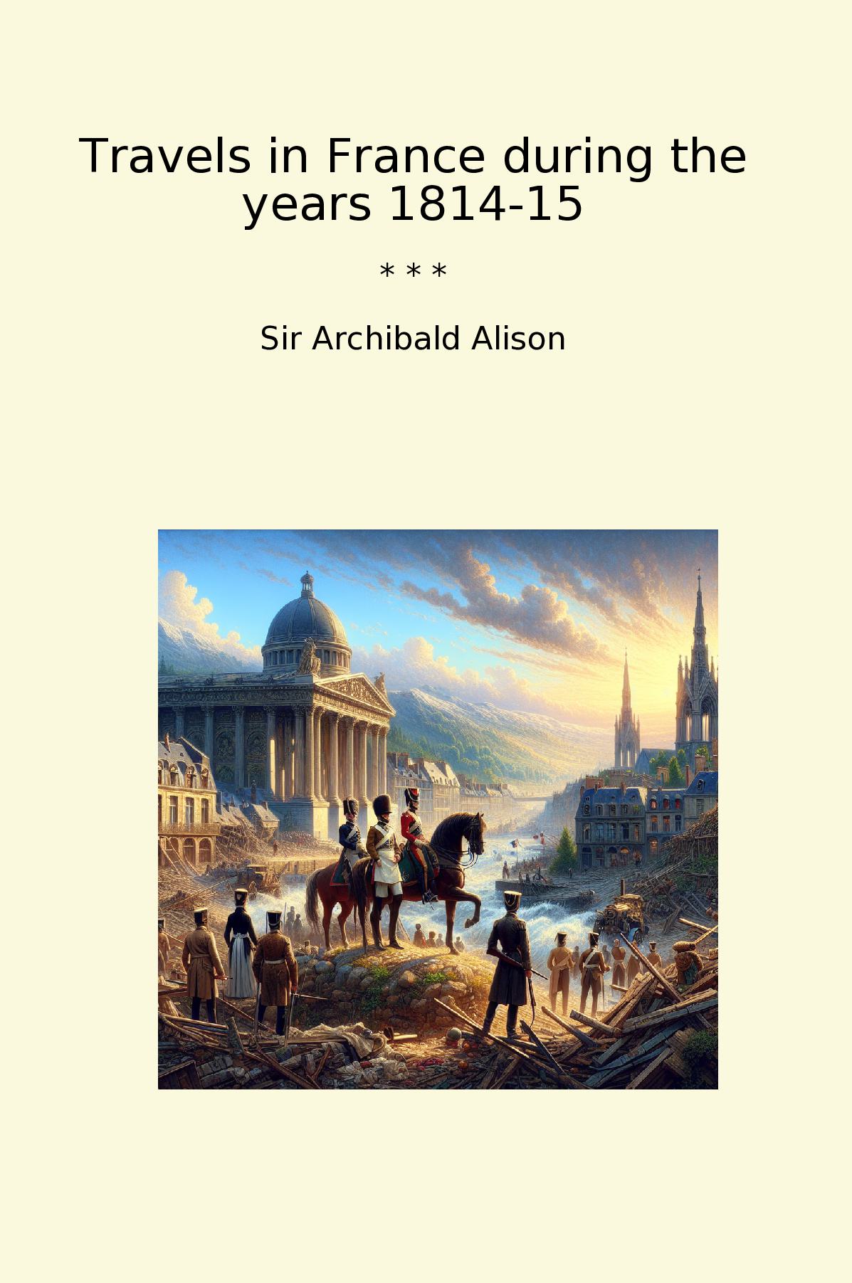 Travels in France during the years 1814-15