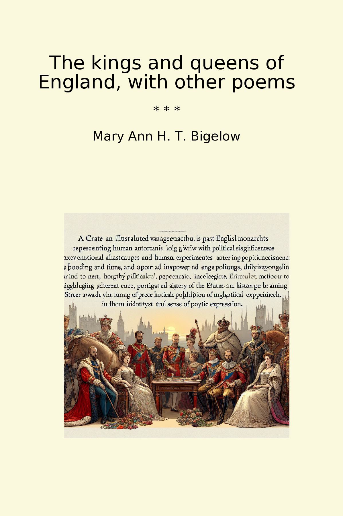 The kings and queens of England, with other poems
