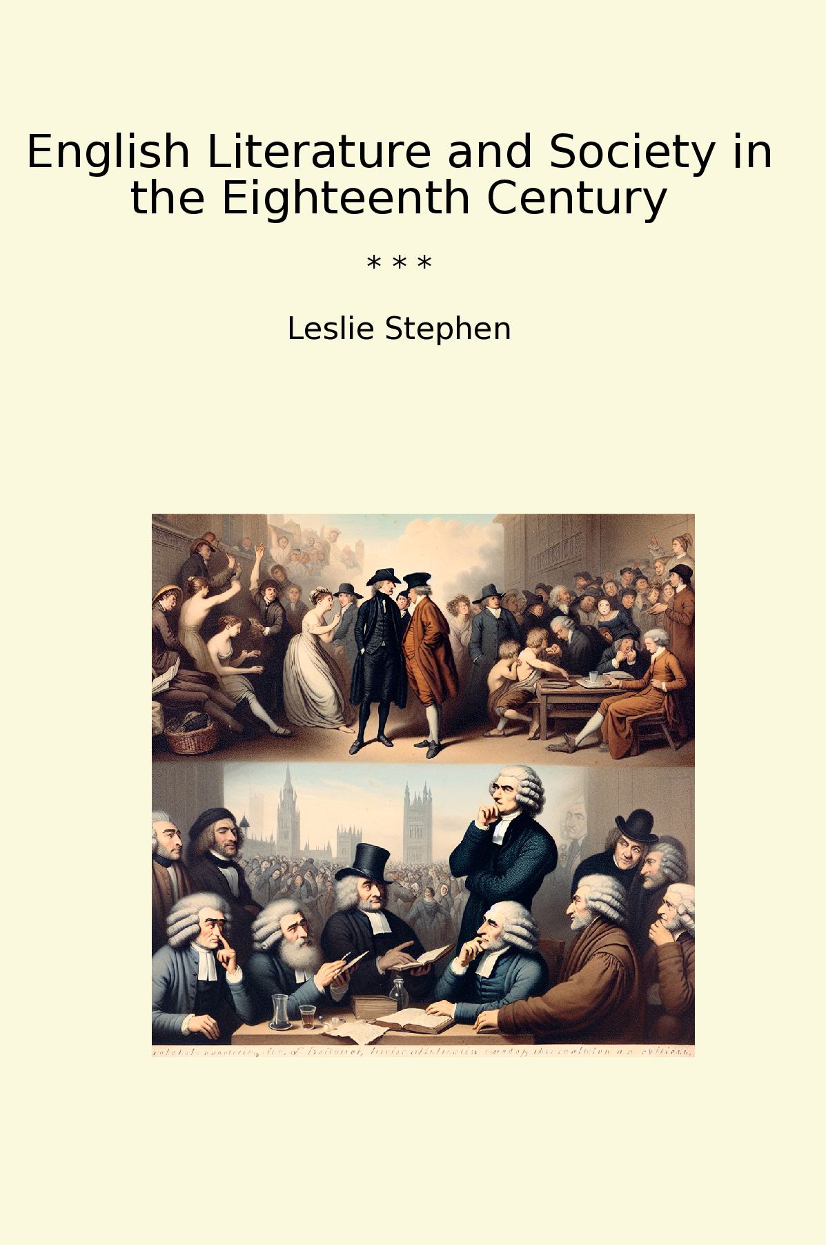 English Literature and Society in the Eighteenth Century