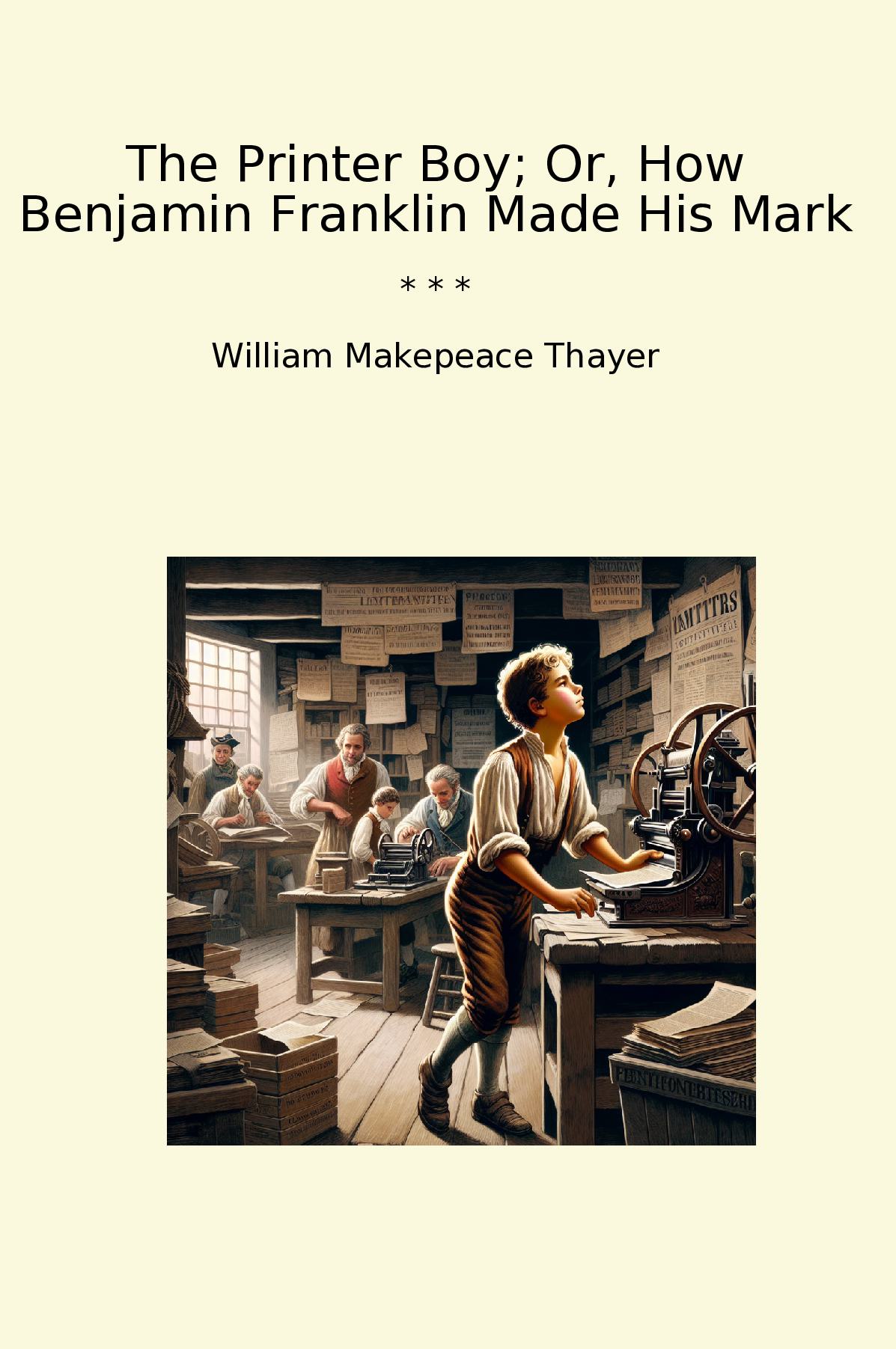 The Printer Boy; Or, How Benjamin Franklin Made His Mark