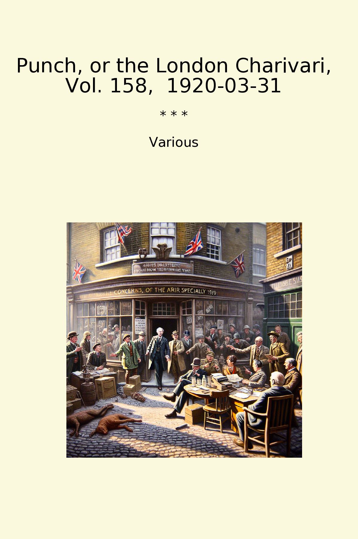 Punch, or the London Charivari, Vol. 158,  1920-03-31