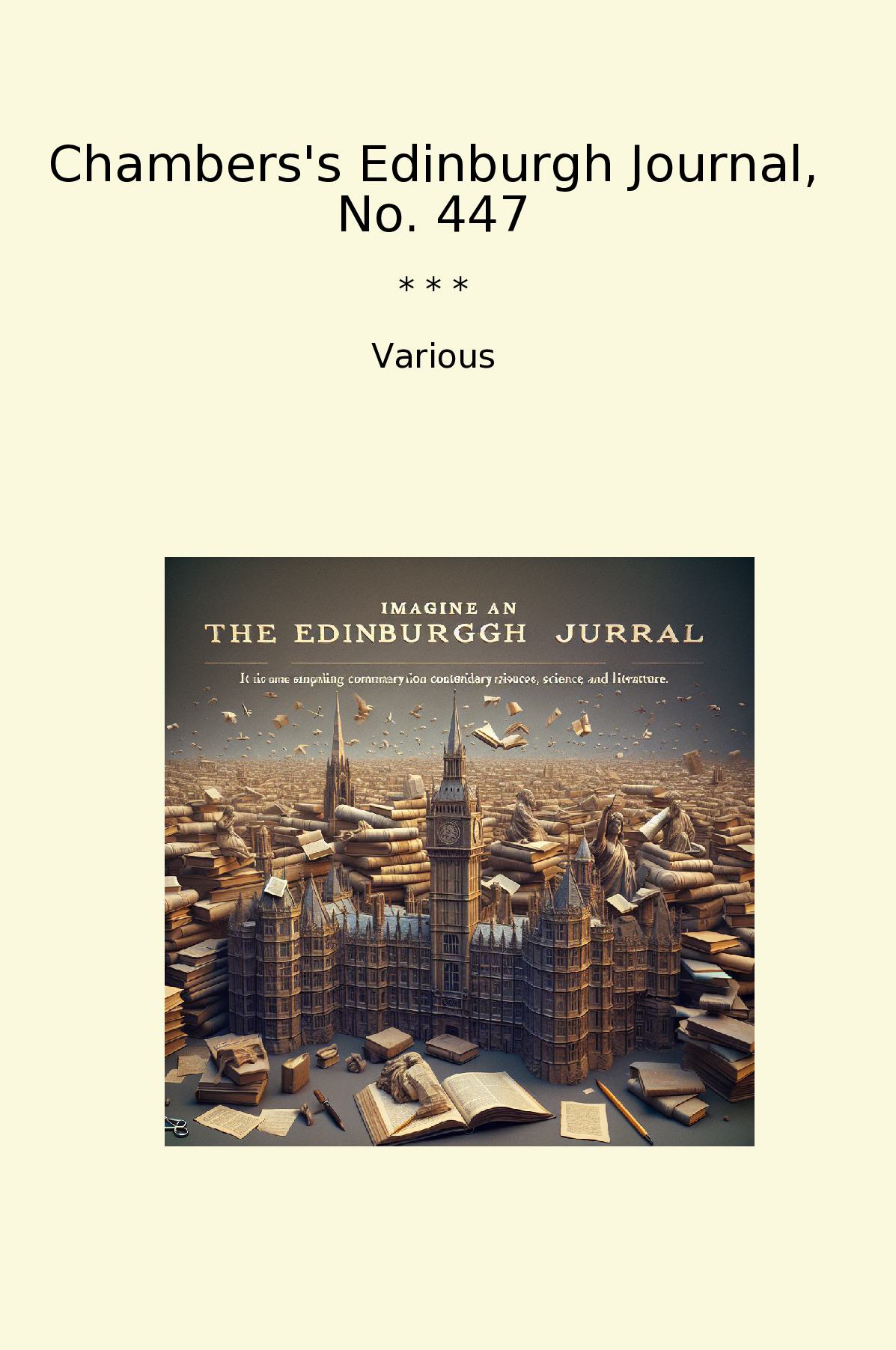 Chambers's Edinburgh Journal, No. 447